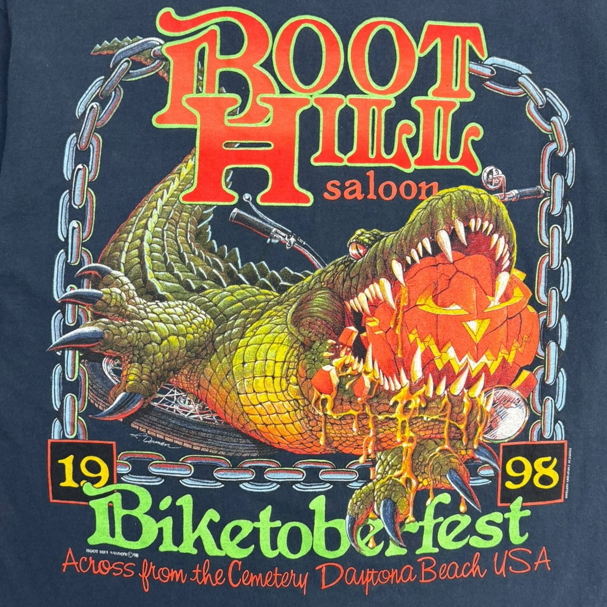 1998 Boot Hill Saloon Biketoberfest T-Shirt