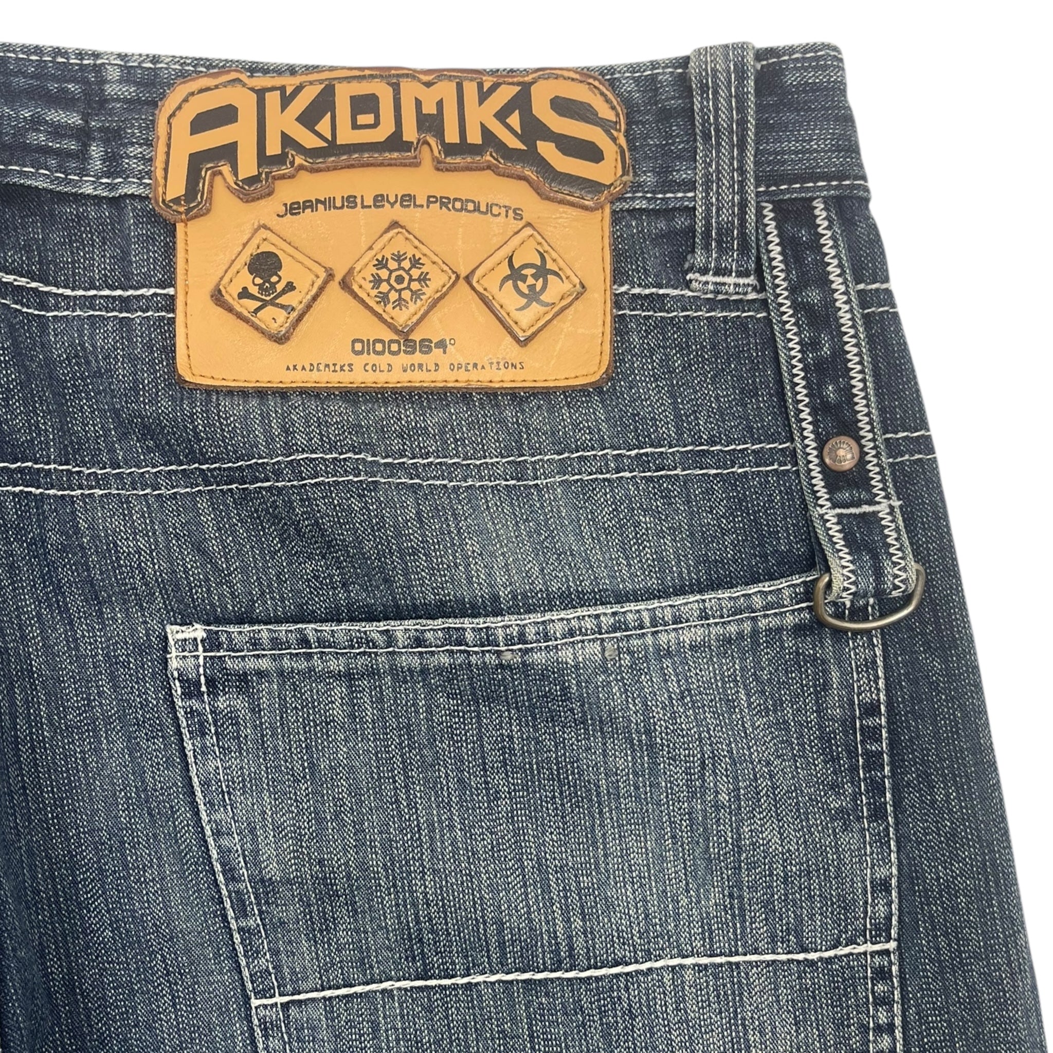 Vintage Y2K Akademiks Baggy Denim Jeans