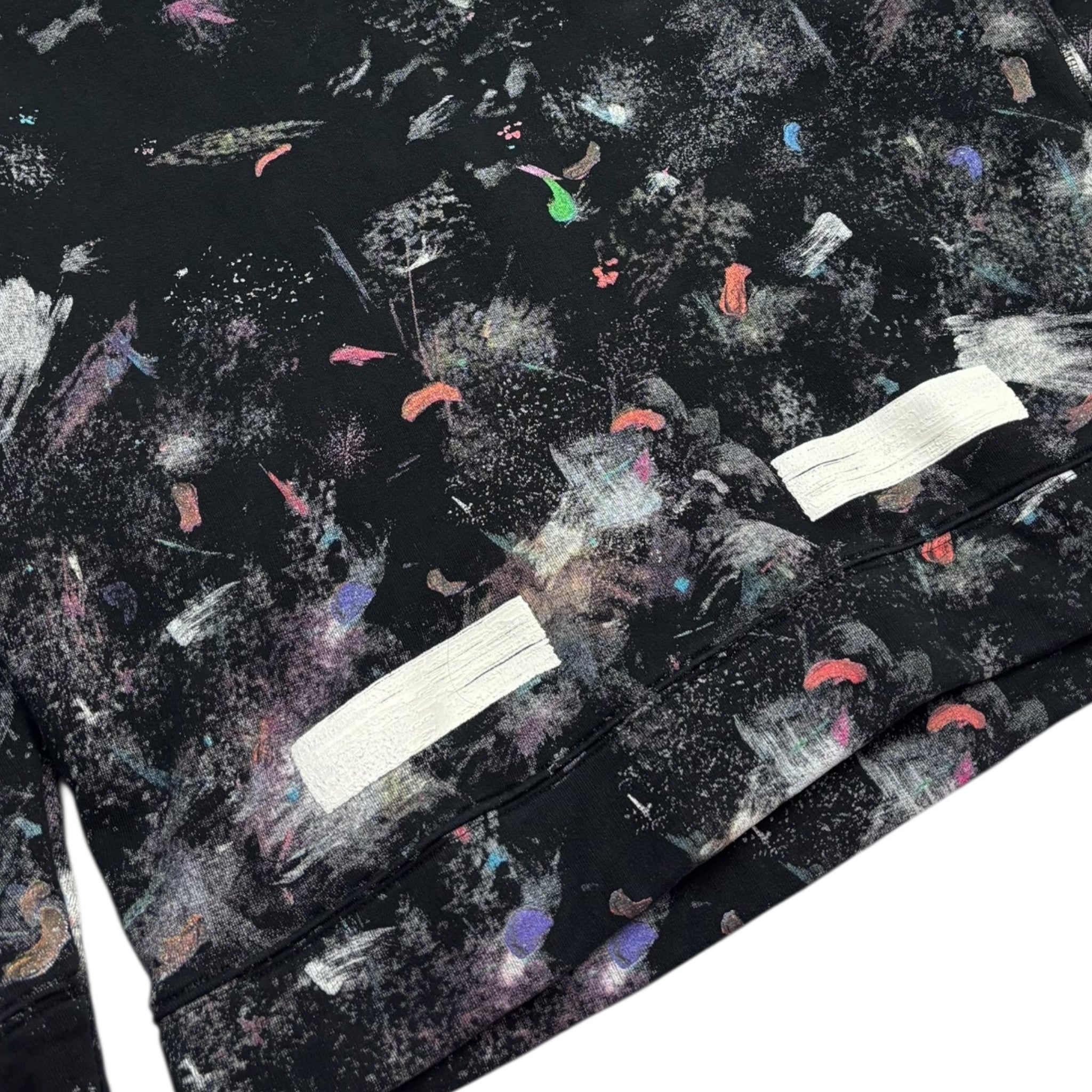 Off-White Galaxy Brushed Hoodie Black