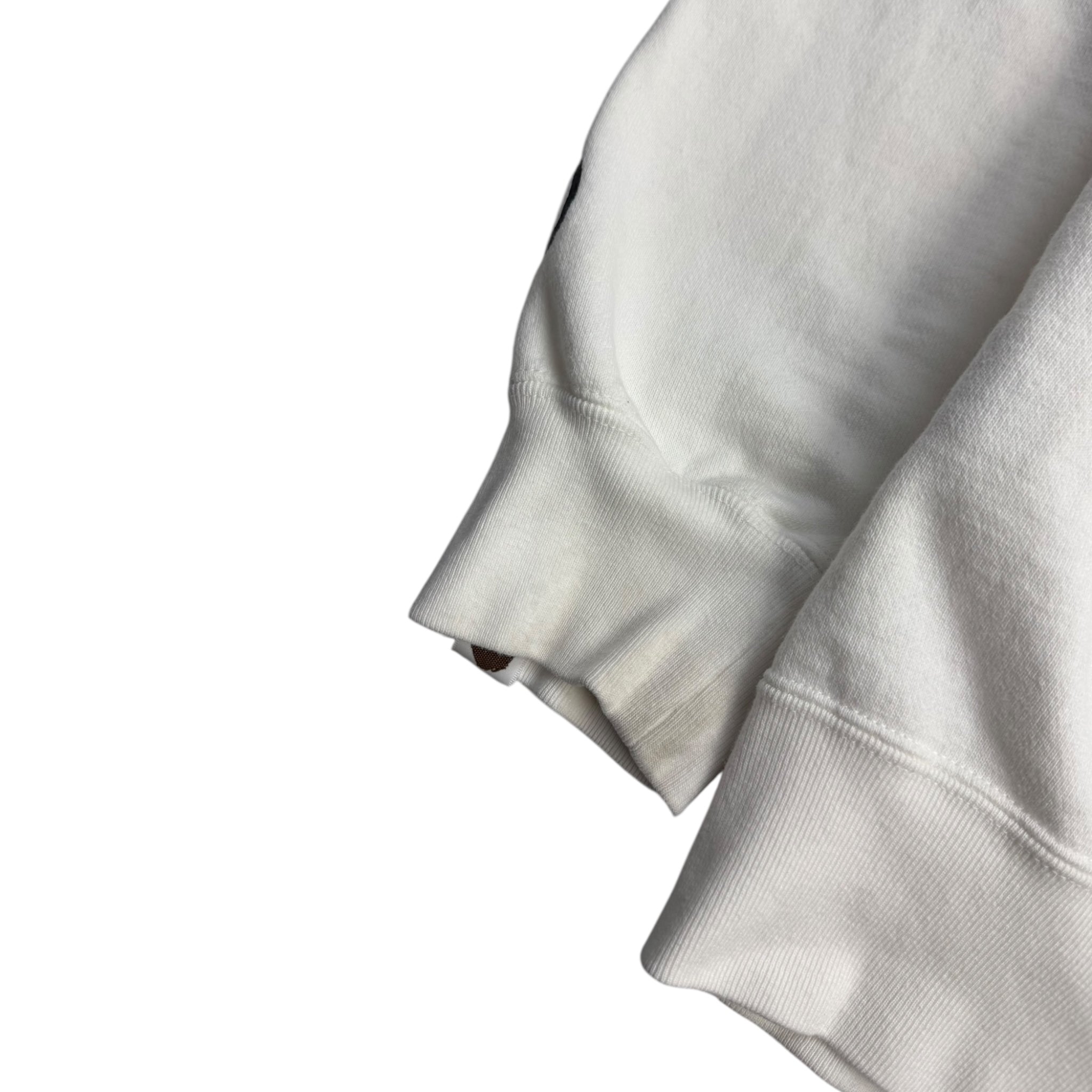 Bape White Tiger Full Zip Hoodie