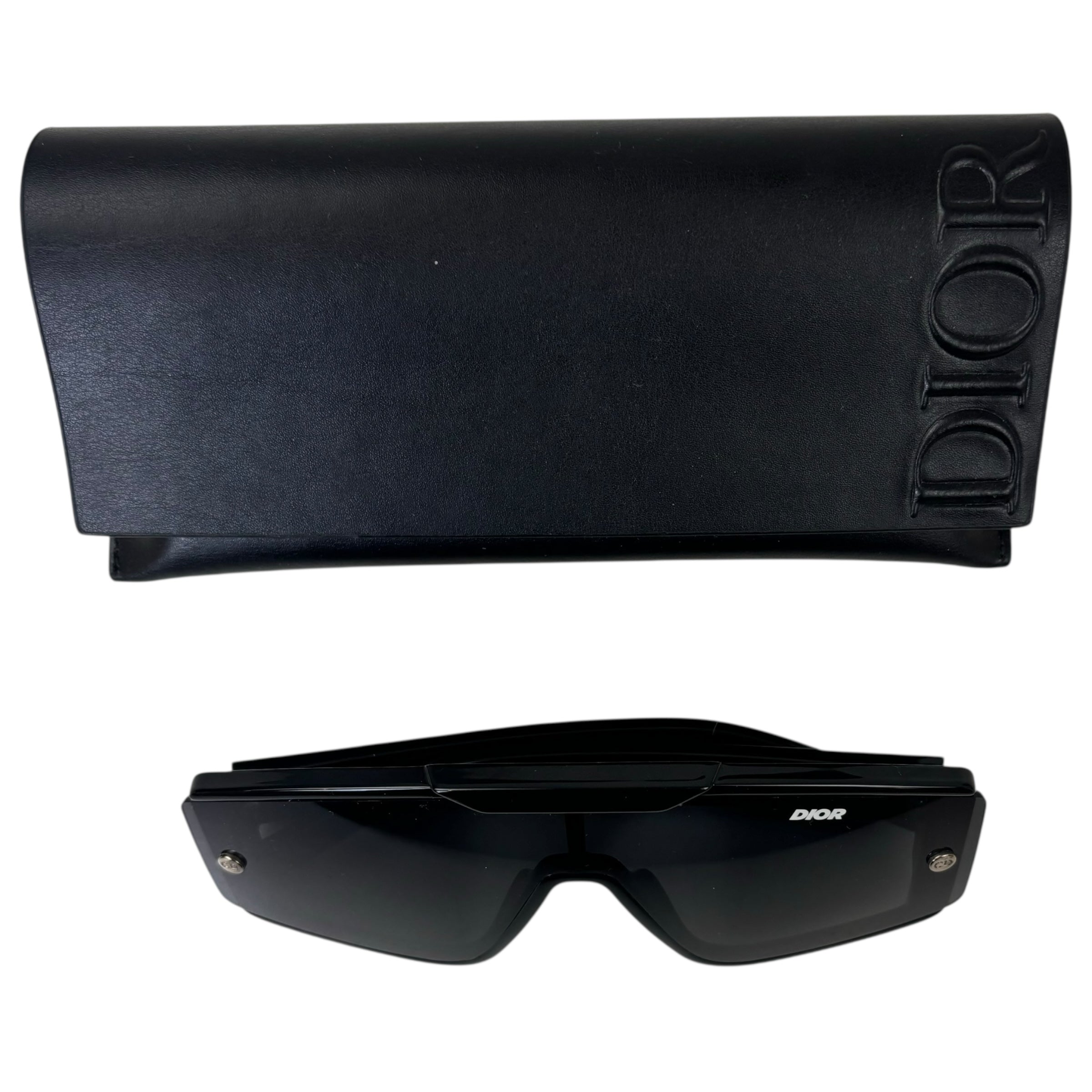Dior Acetate Diorxtrem Oblique Sunglasses Black