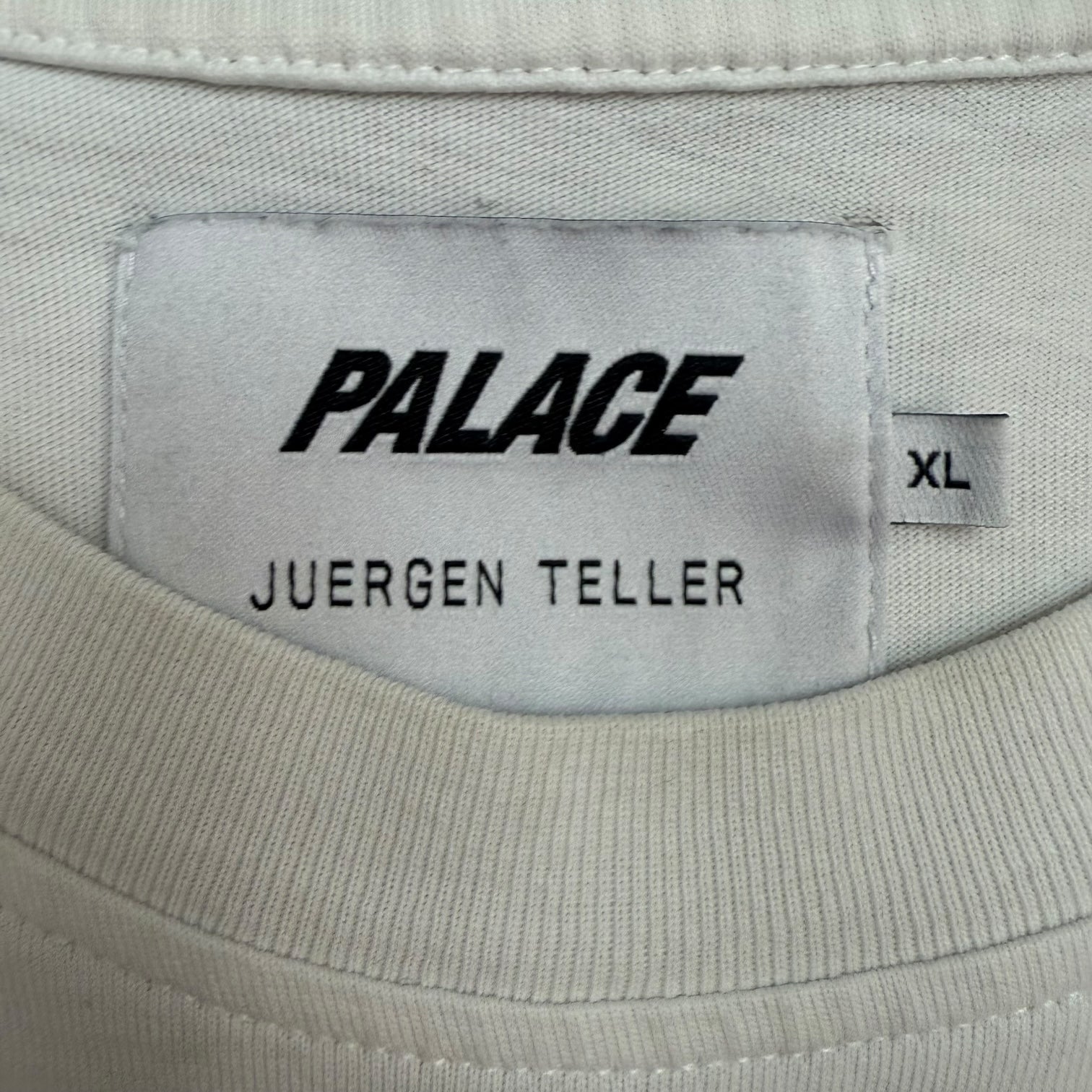 Palace Juergen Teller 3 Tee White