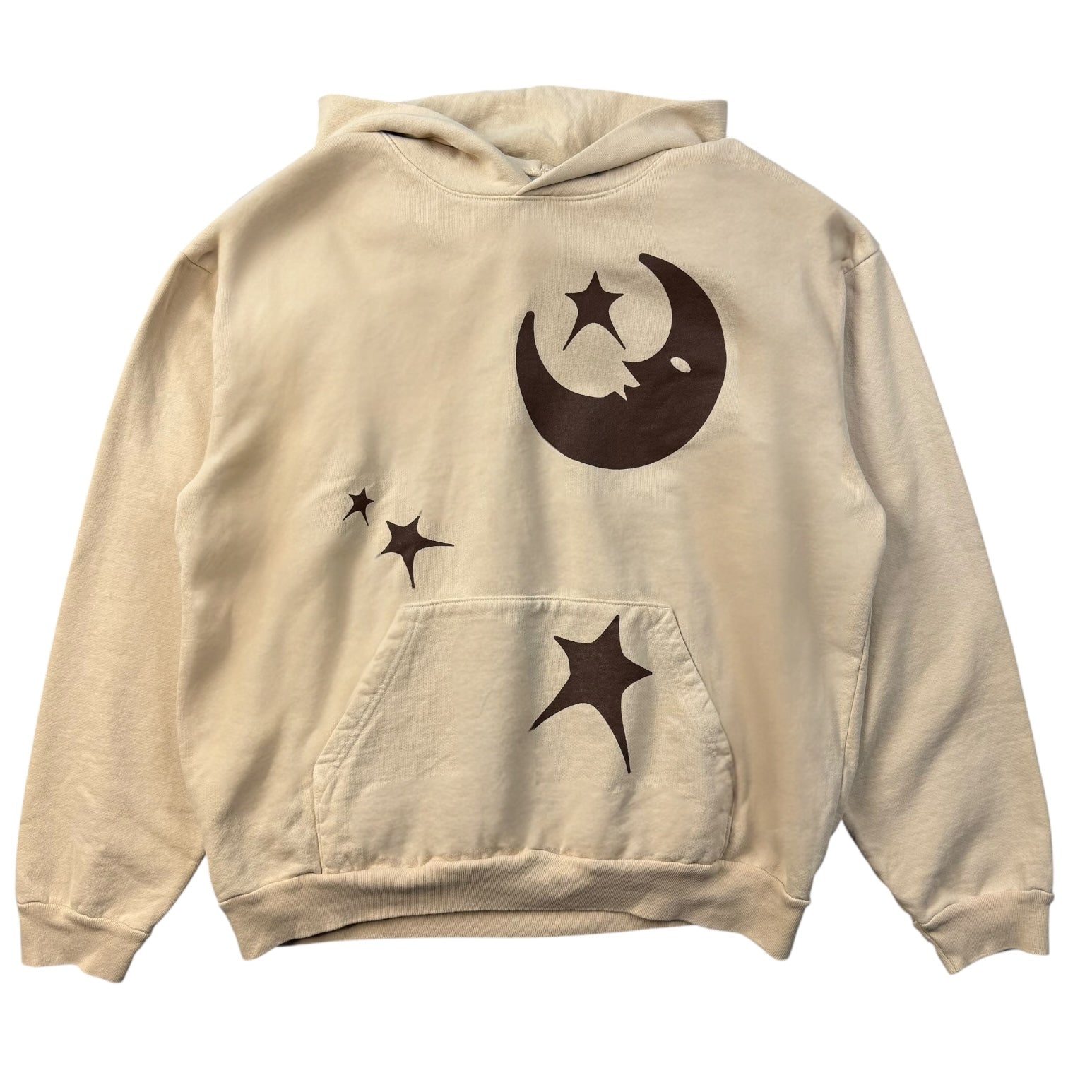Lyrical Lemonade Cole Bennett Crescent Moon And Stars Hoodie Tan