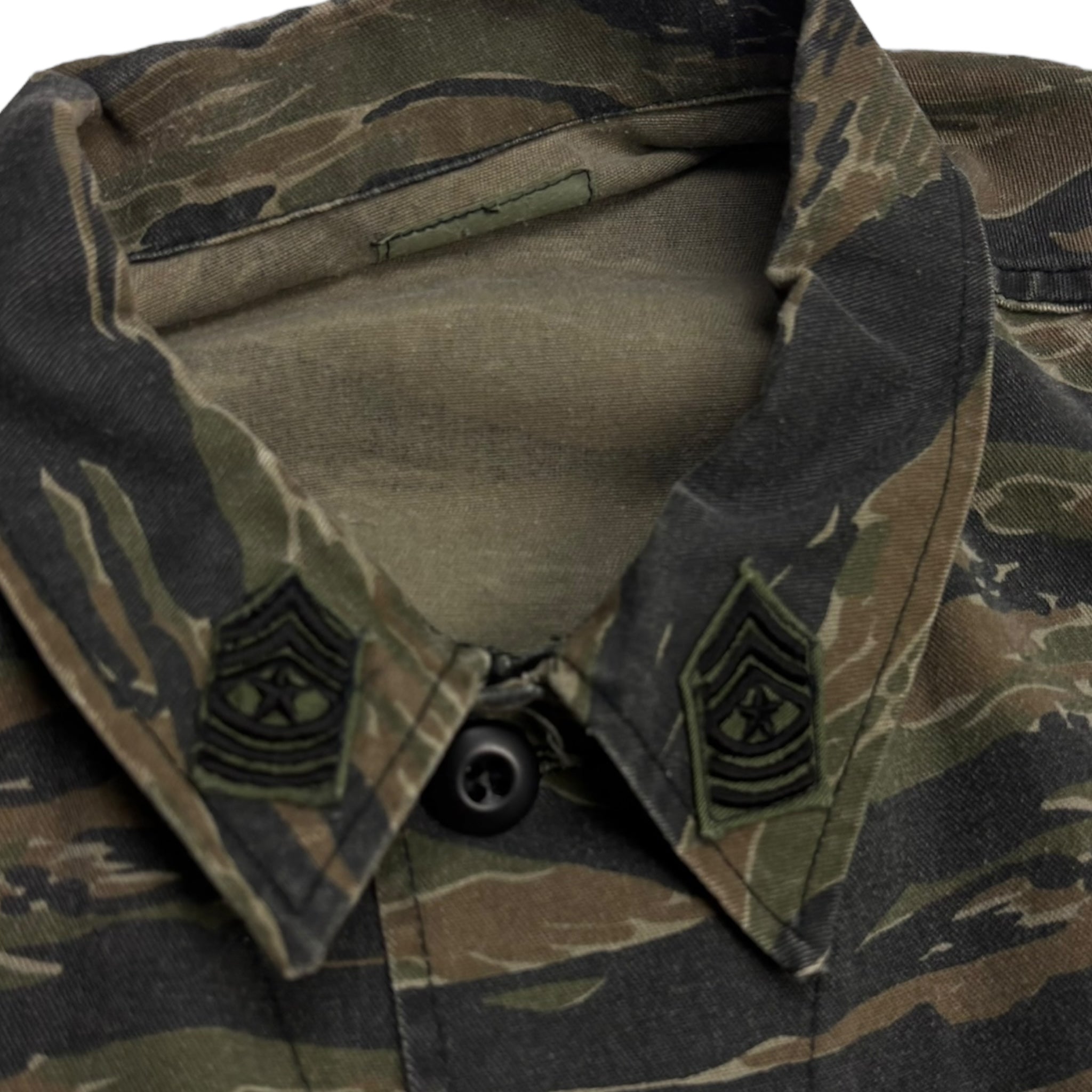 Vintage Special Forces Tiger Stripe Camo Combat Jacket