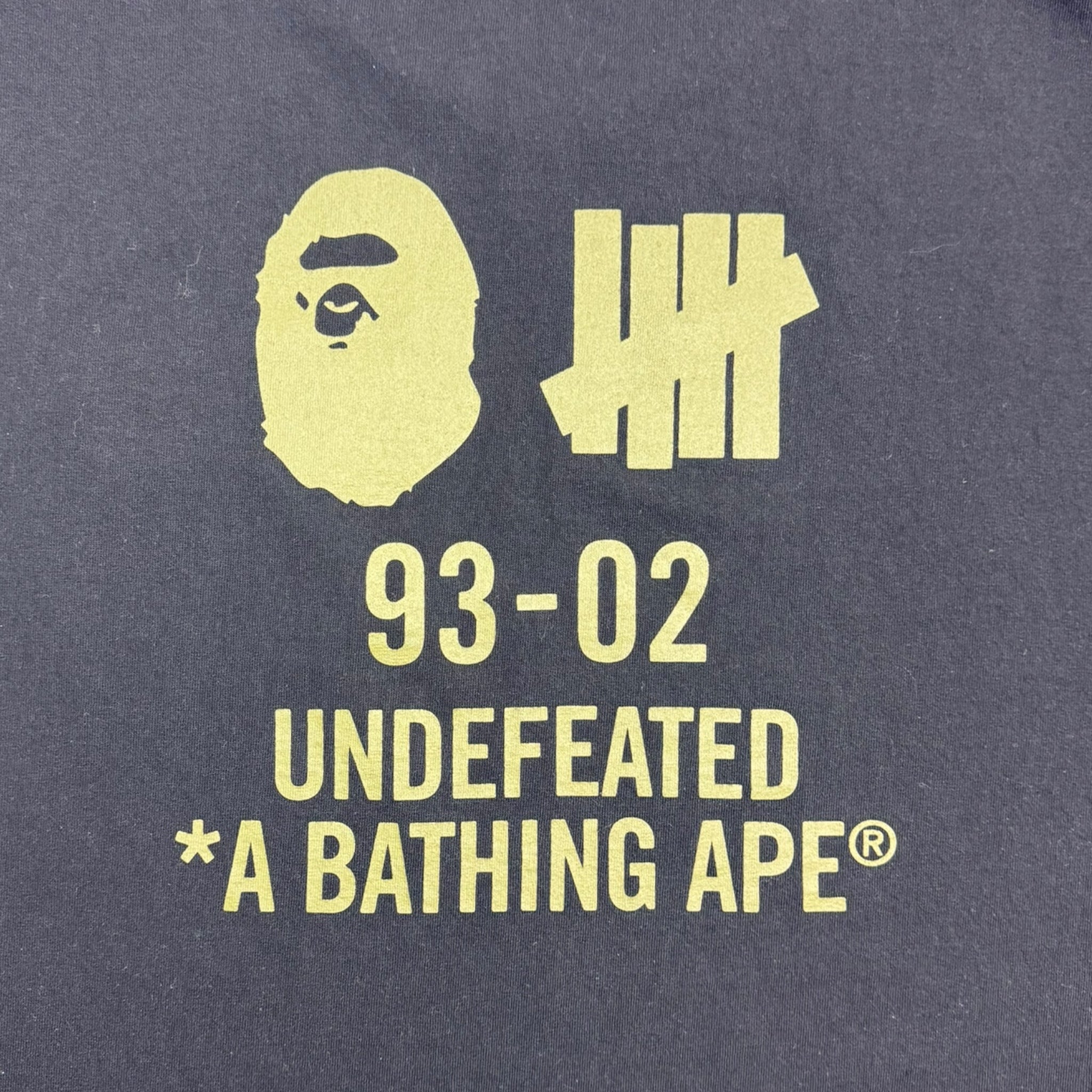 Bape x Undefeated Velcro Patch T-Shirt