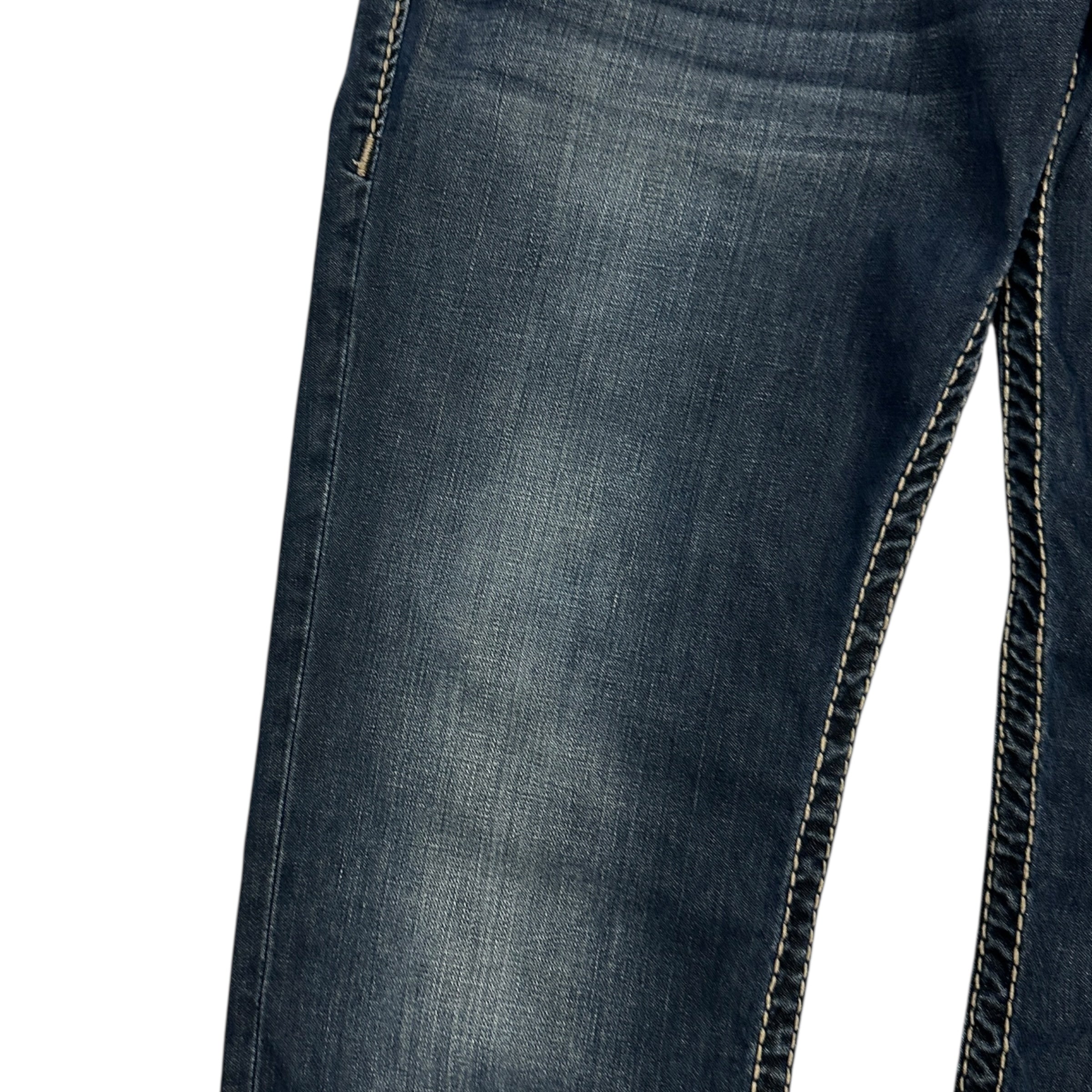 Vintage Y2K True Religion Big T Stitch Denim