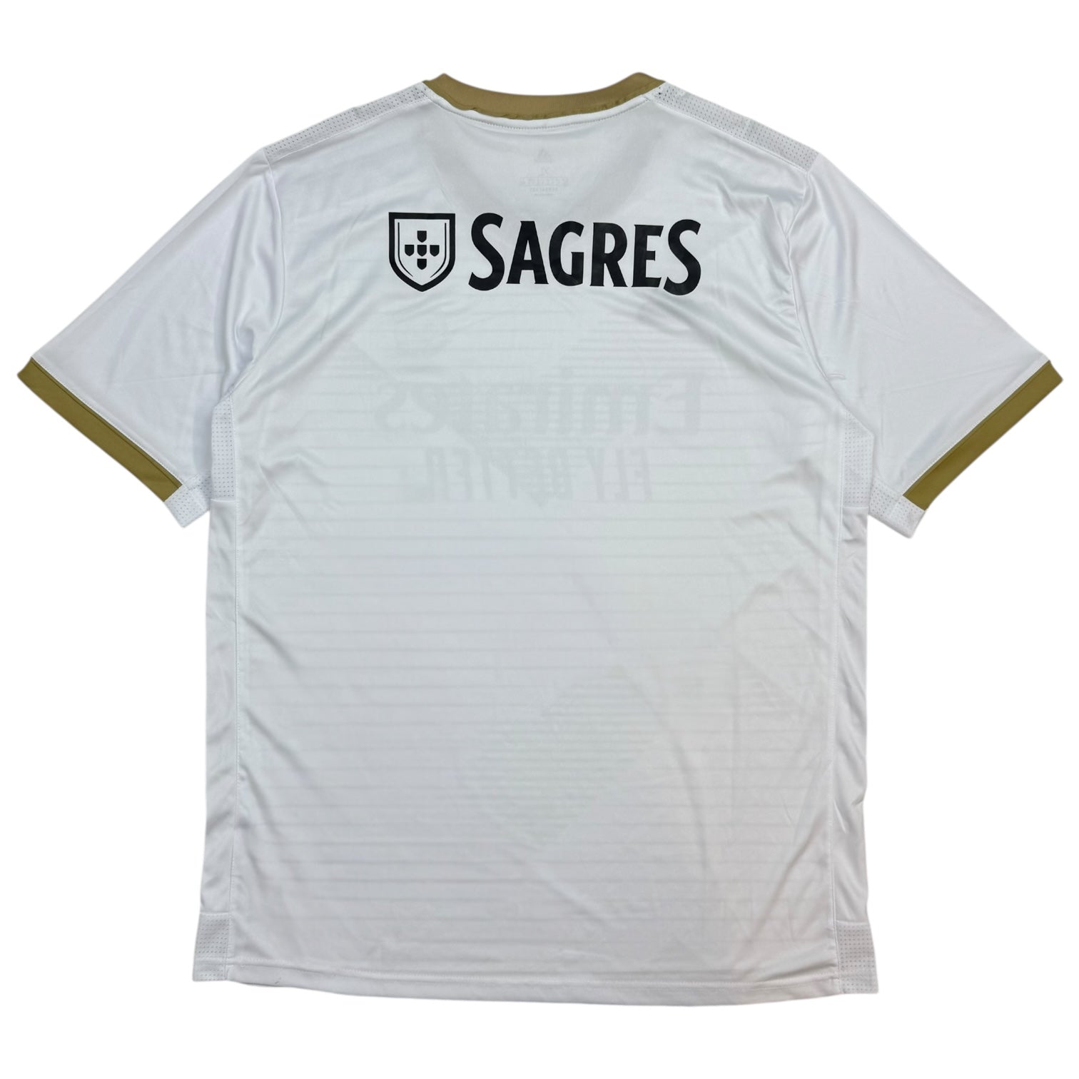 2021 Adidas S.L. Benfica Third Jersey White/Gold