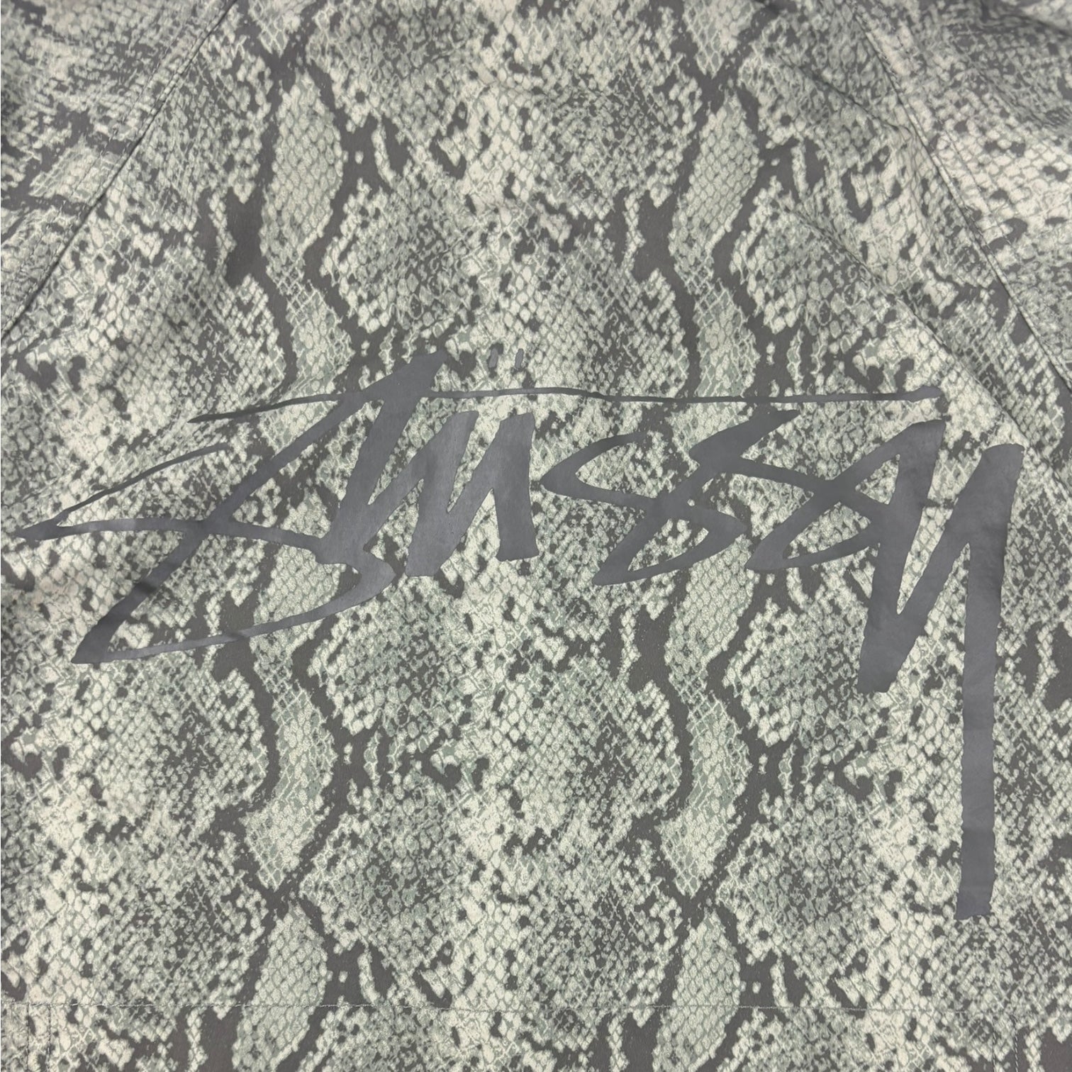 Stussy Nylon Beach Shell Snakeprint