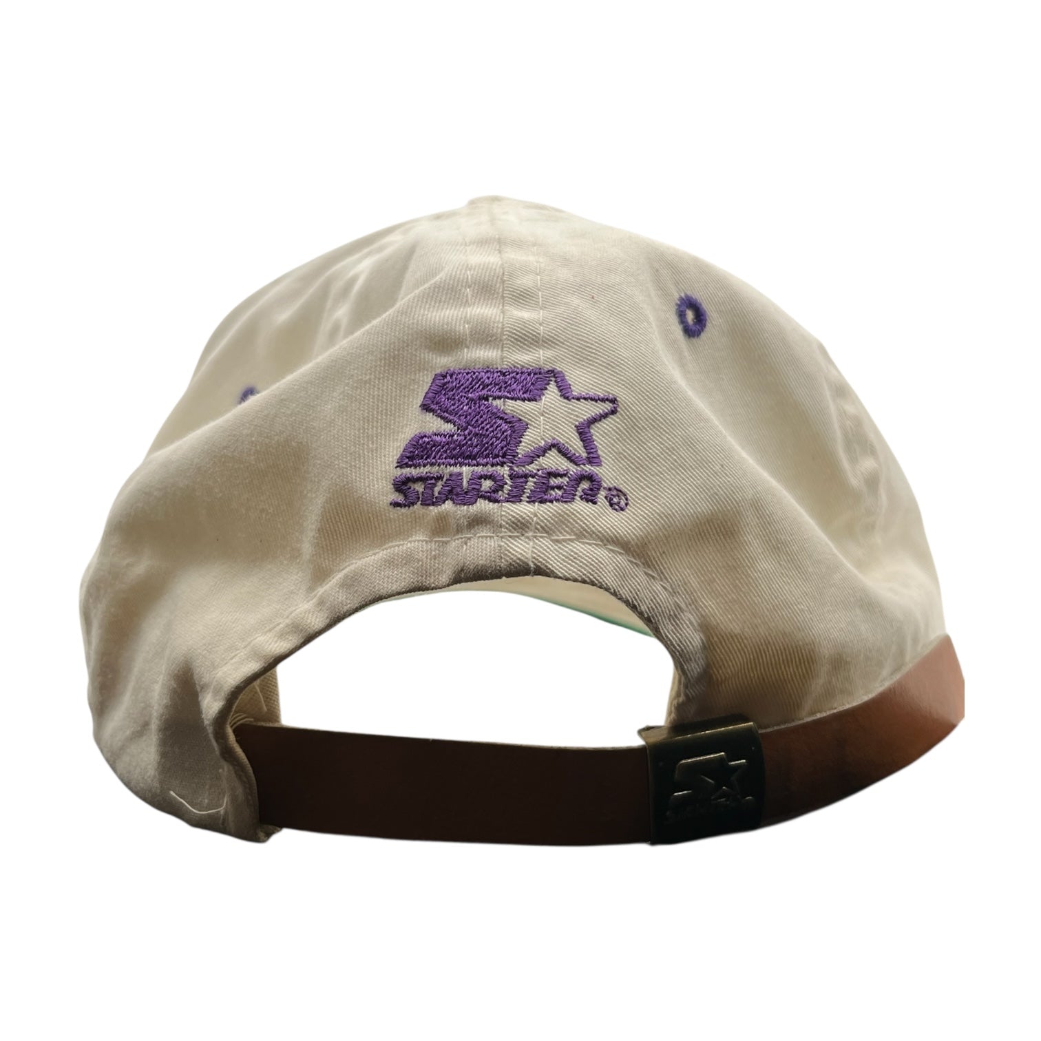 Vintage Los Angeles Lakers 2-Tone Strapback Hat White/Purple