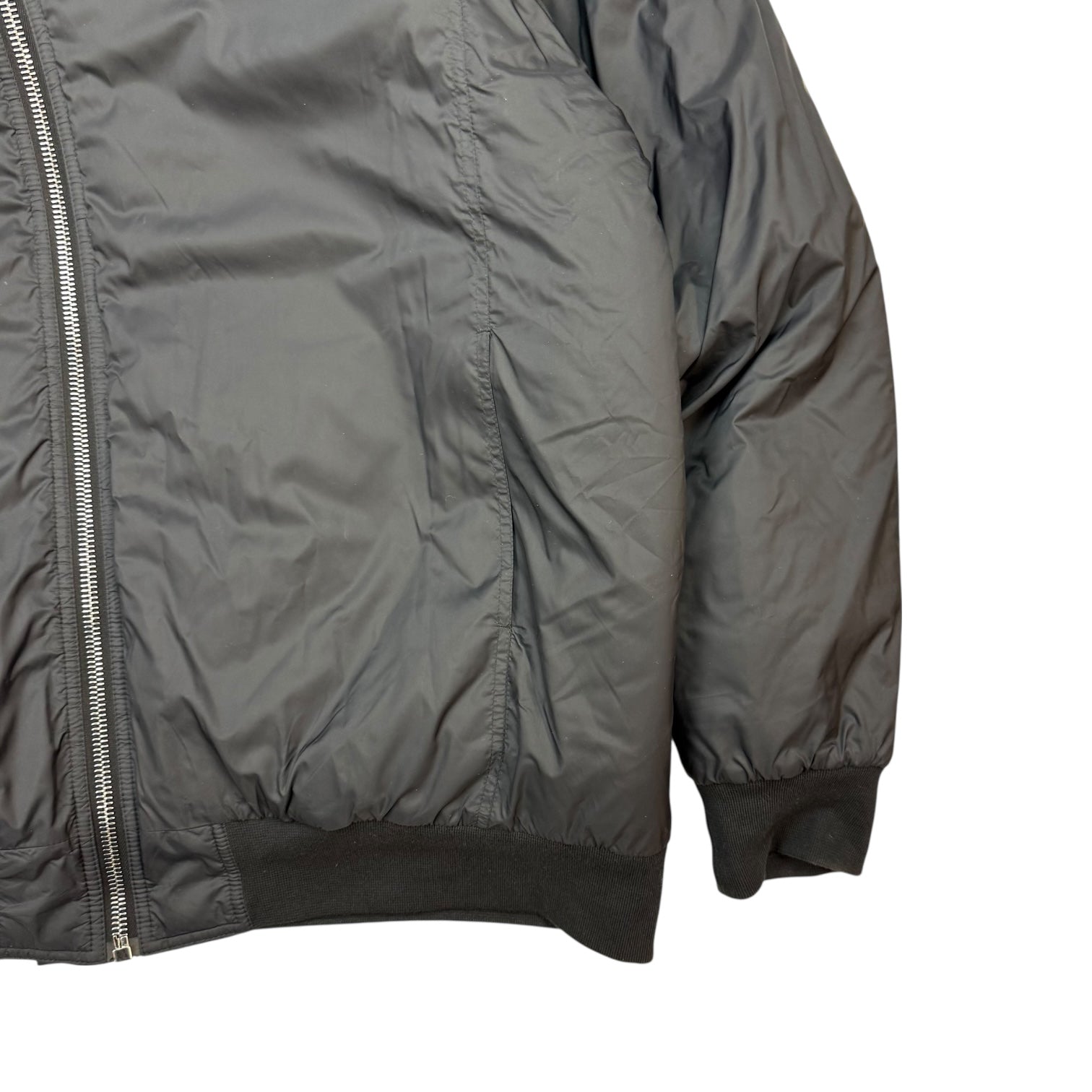 Rick Owens DRKSHDW Nylon Mountain Windbreaker Jacket Black