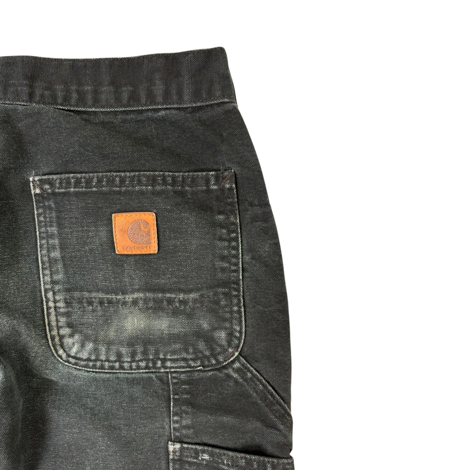 Vintage Carhartt Cropped Workwear Pant Black