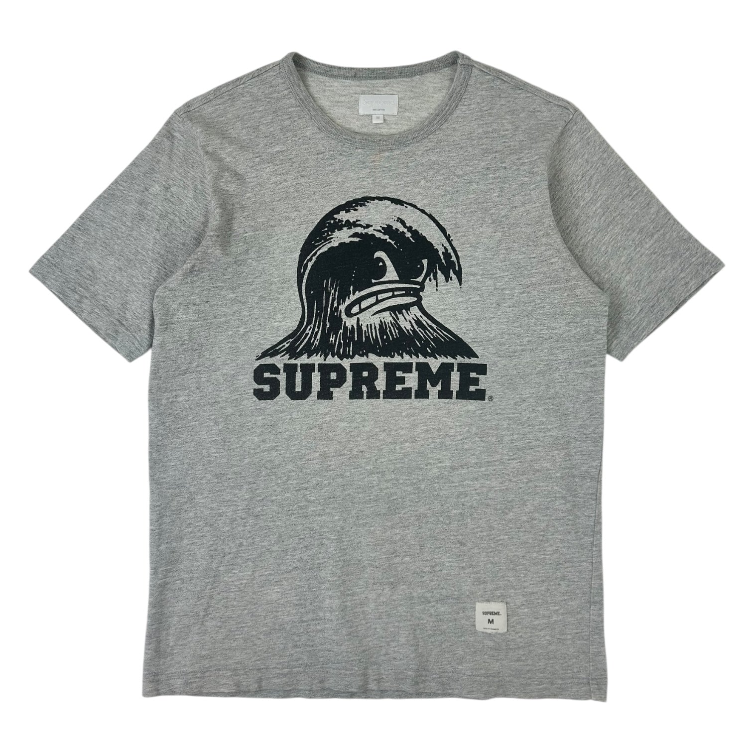 Supreme Angry Wind Wave T-Shirt Grey