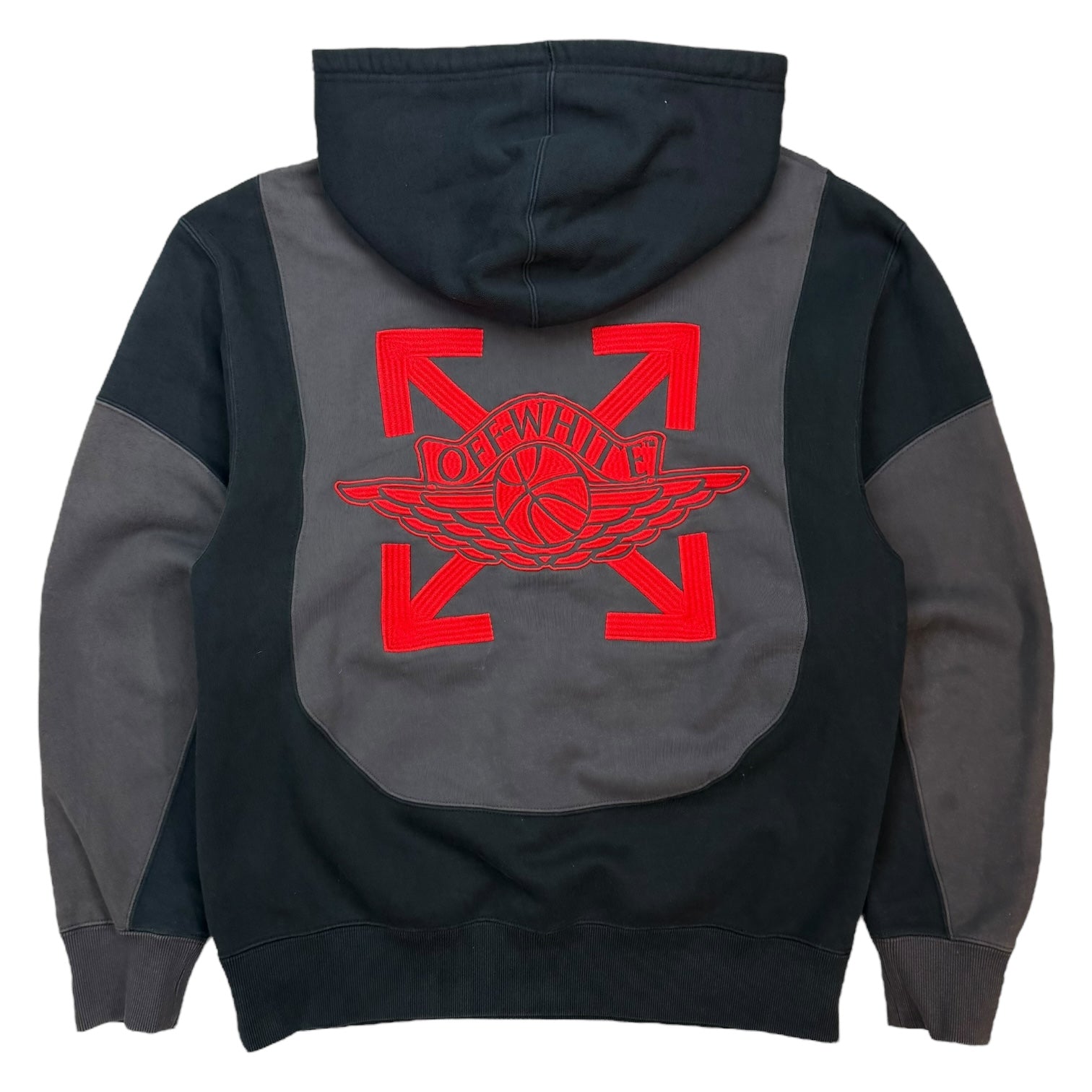 Off-White x Air Jordan Hoodie Black