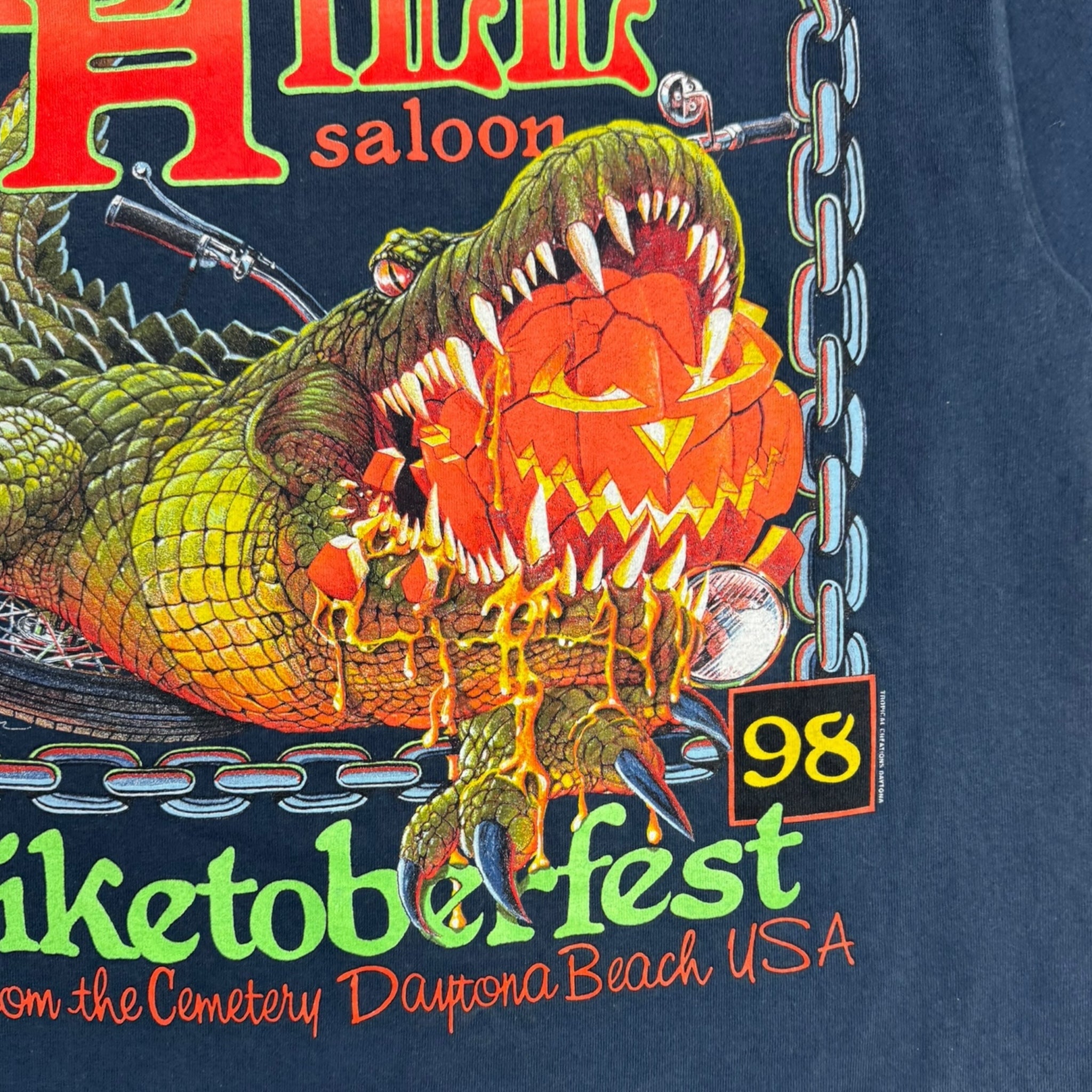 1998 Boot Hill Saloon Biketoberfest T-Shirt