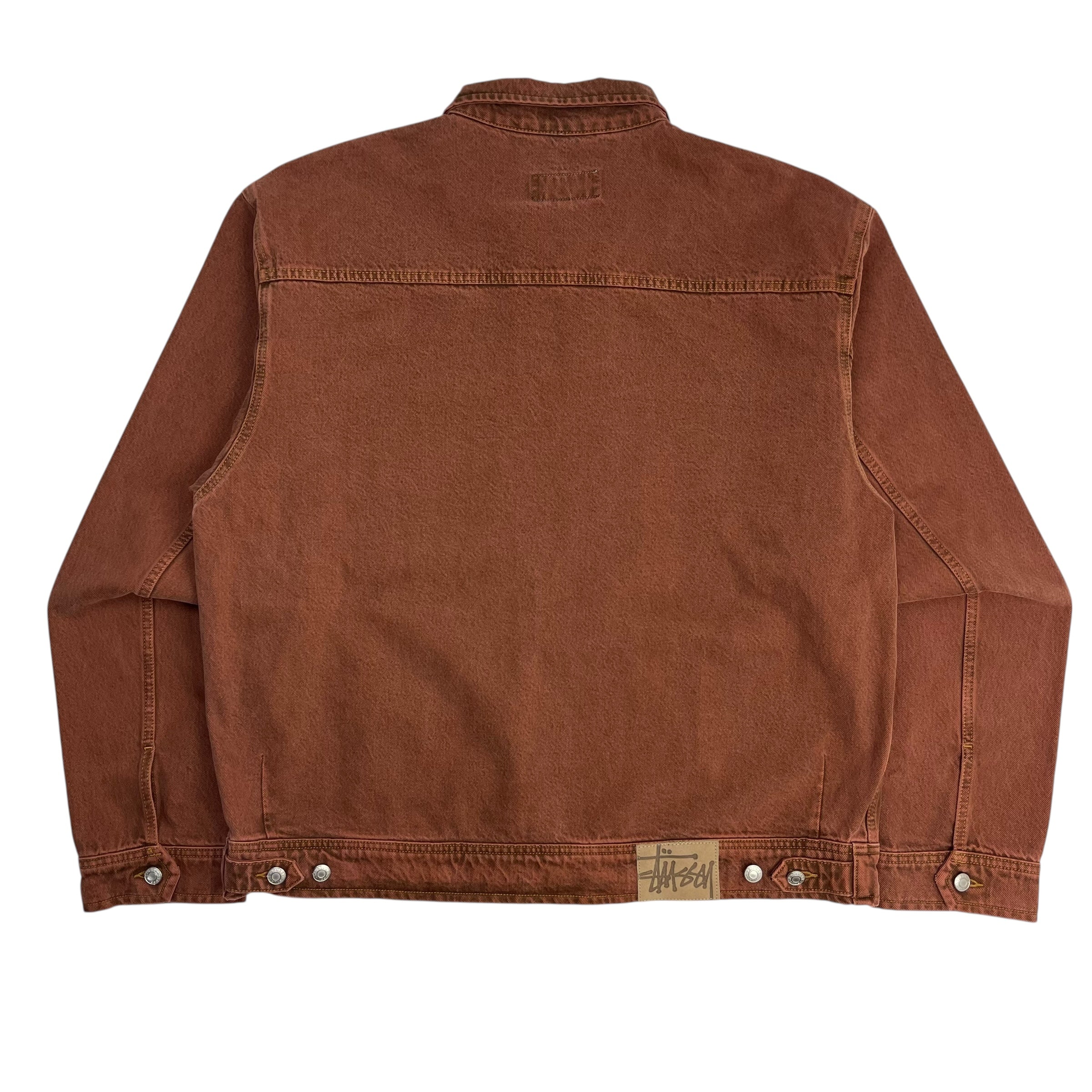 Stussy Zip Work Jacket Clay