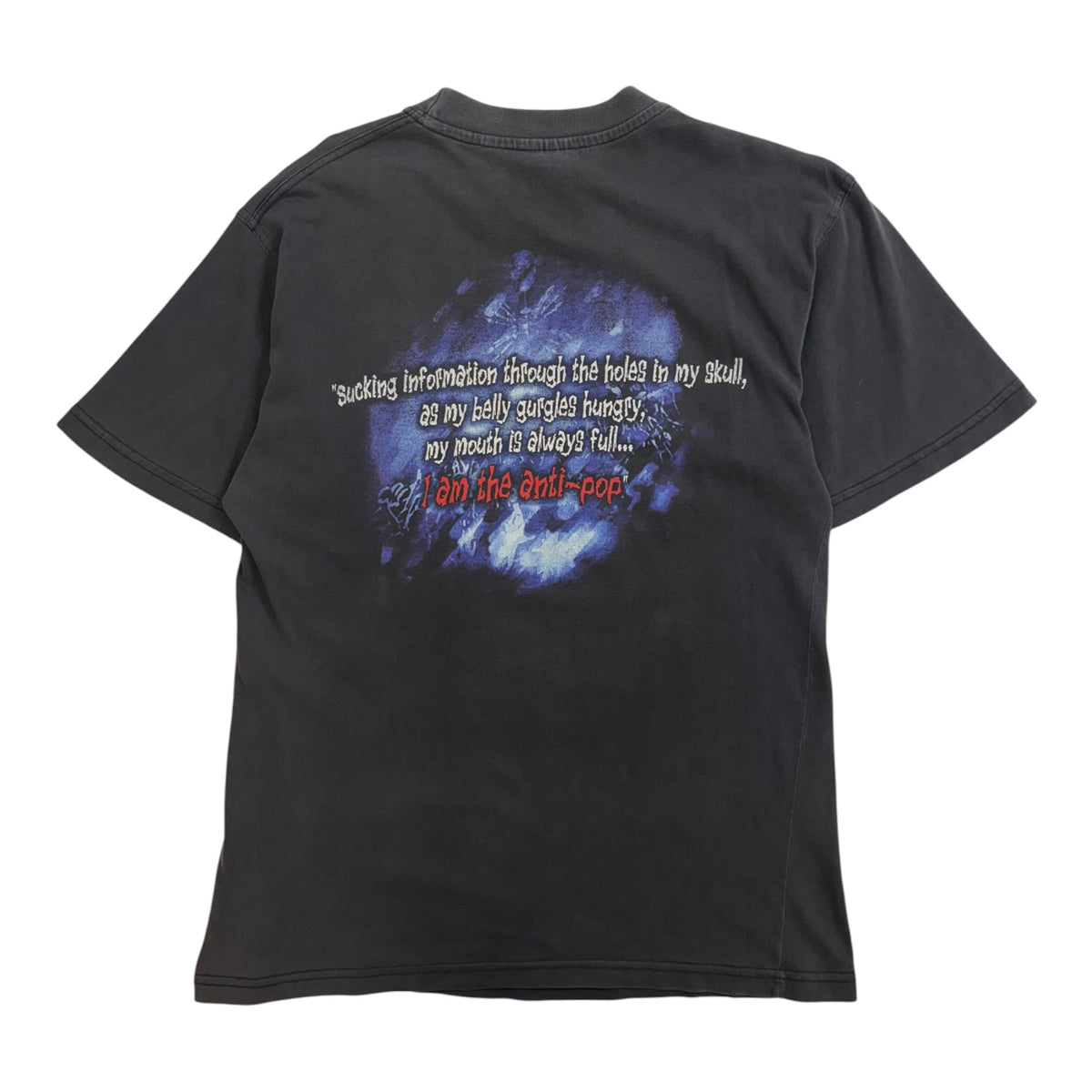 Vintage 1999 Primus "Antipop" Tour T-Shirt Charcoal Grey