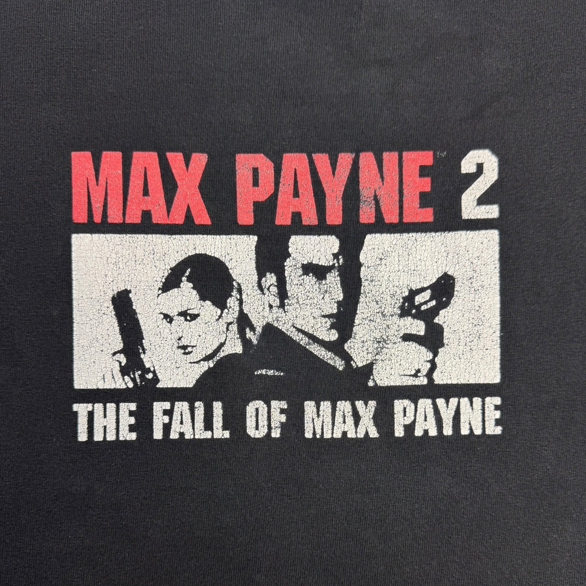 2003 Max Payne “The Fall Of Max Payne” Gaming T-Shirt