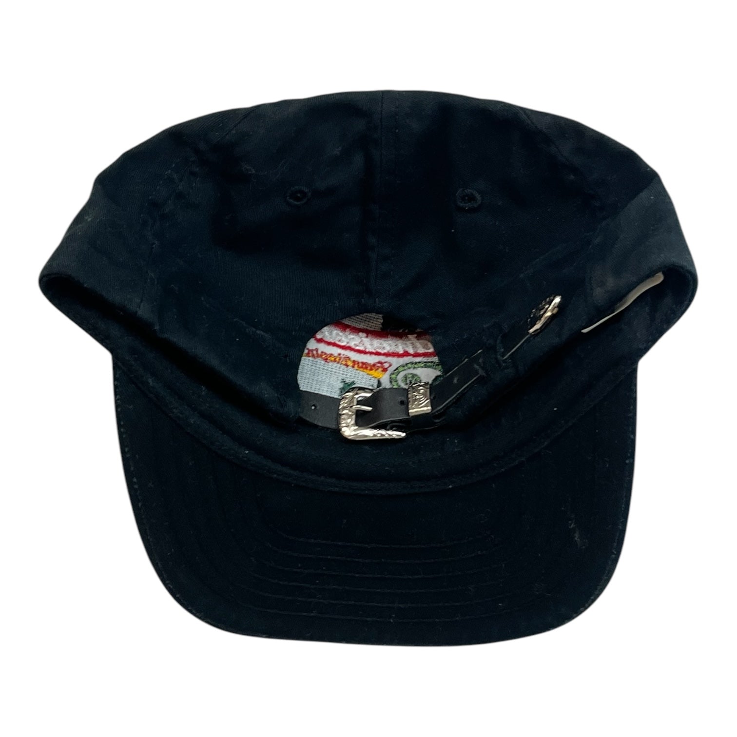 Vintage Budweiser Lizard Strap Back Black