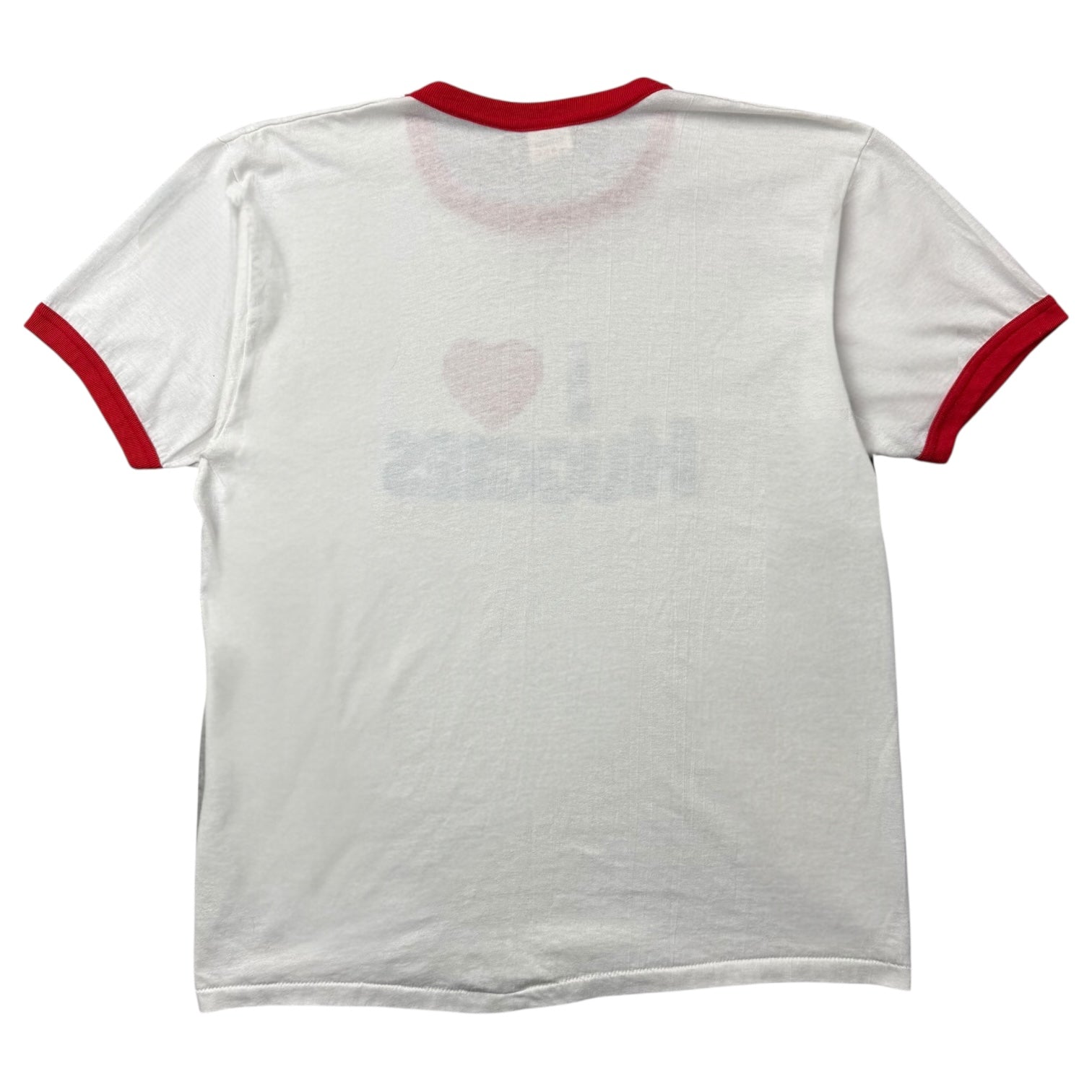 Vintage Huggies ‘I Heart Huggies’ Ringer Tee White