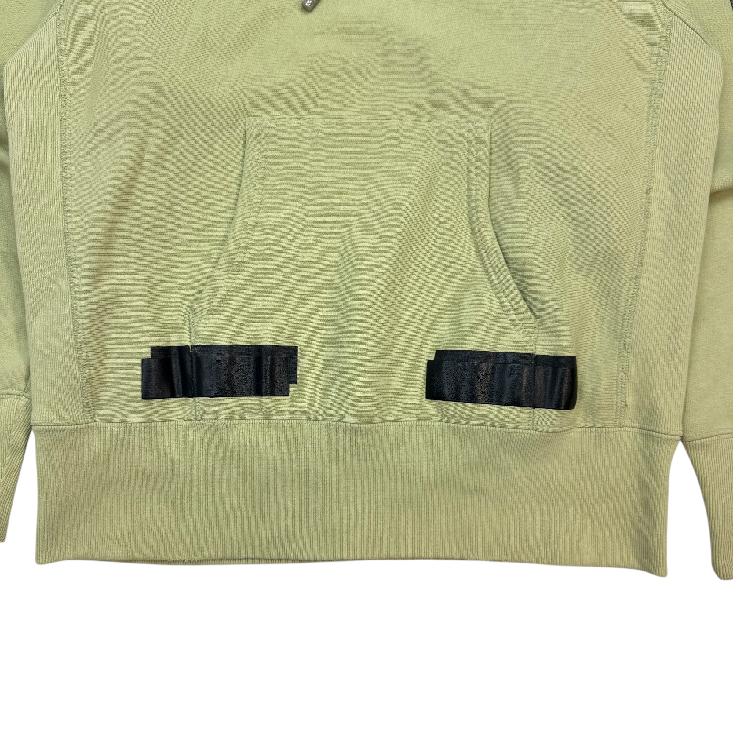 Off-White x Champion Arrows Hoodie Green