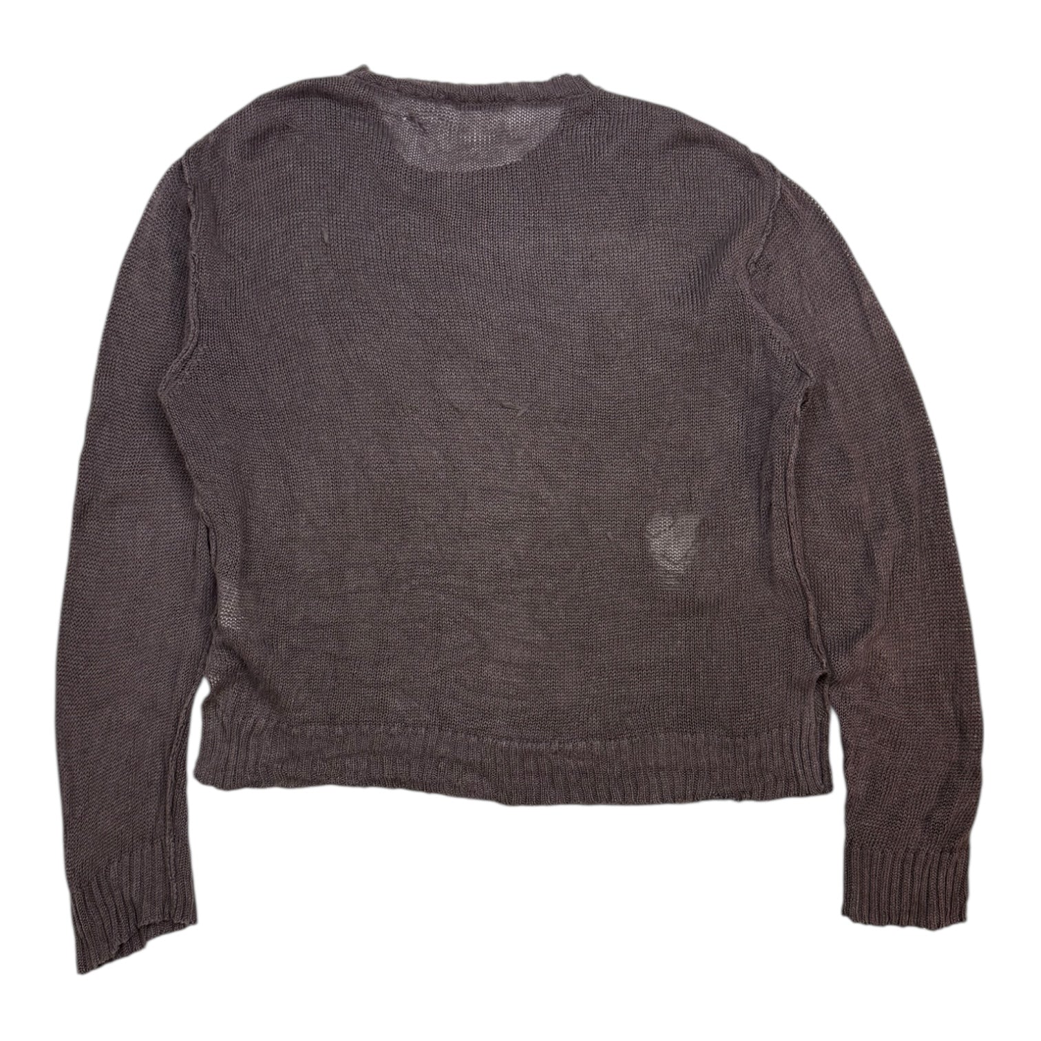Our Legacy Acre Linen Sweater Brown