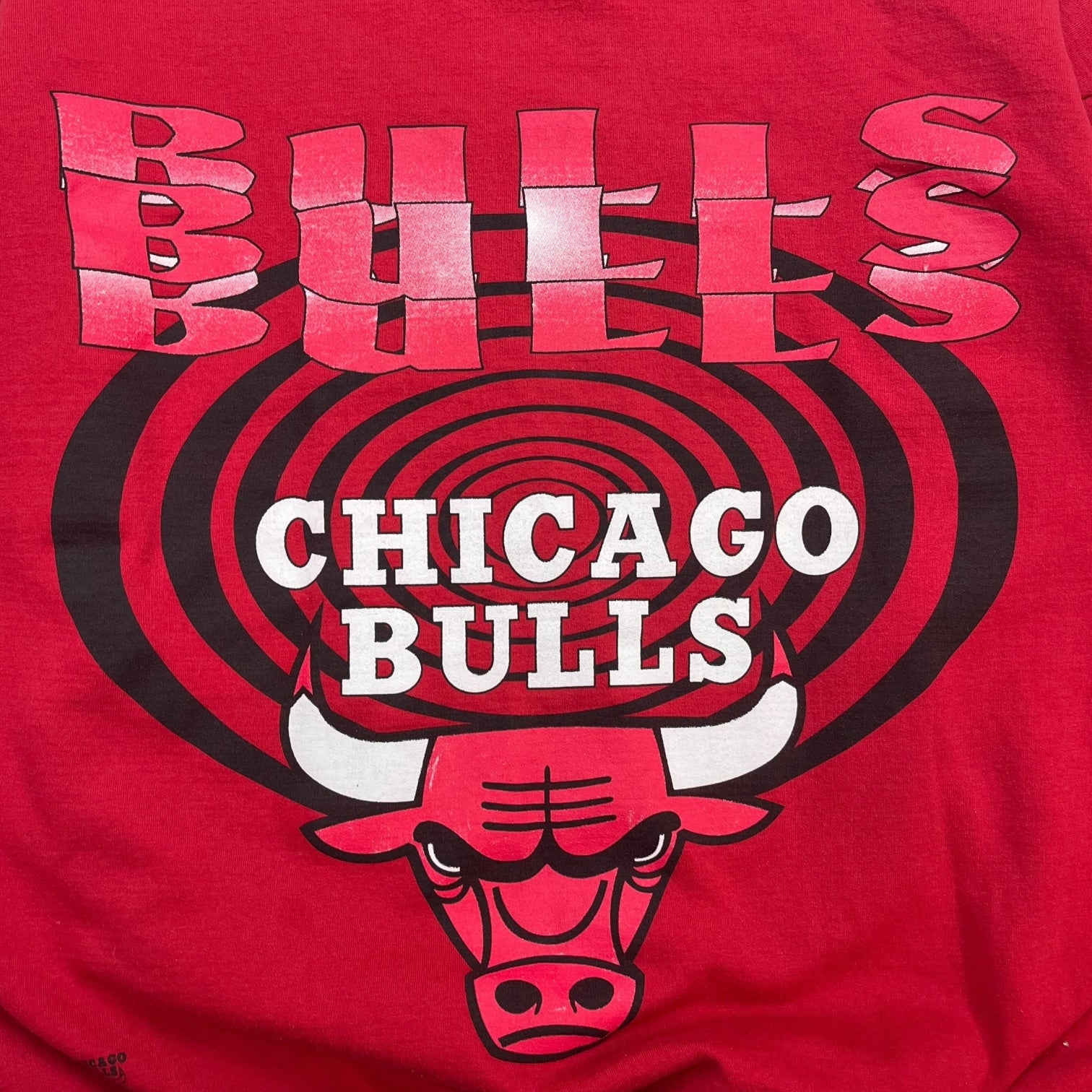Vintage Chicago Bulls Crewneck Red