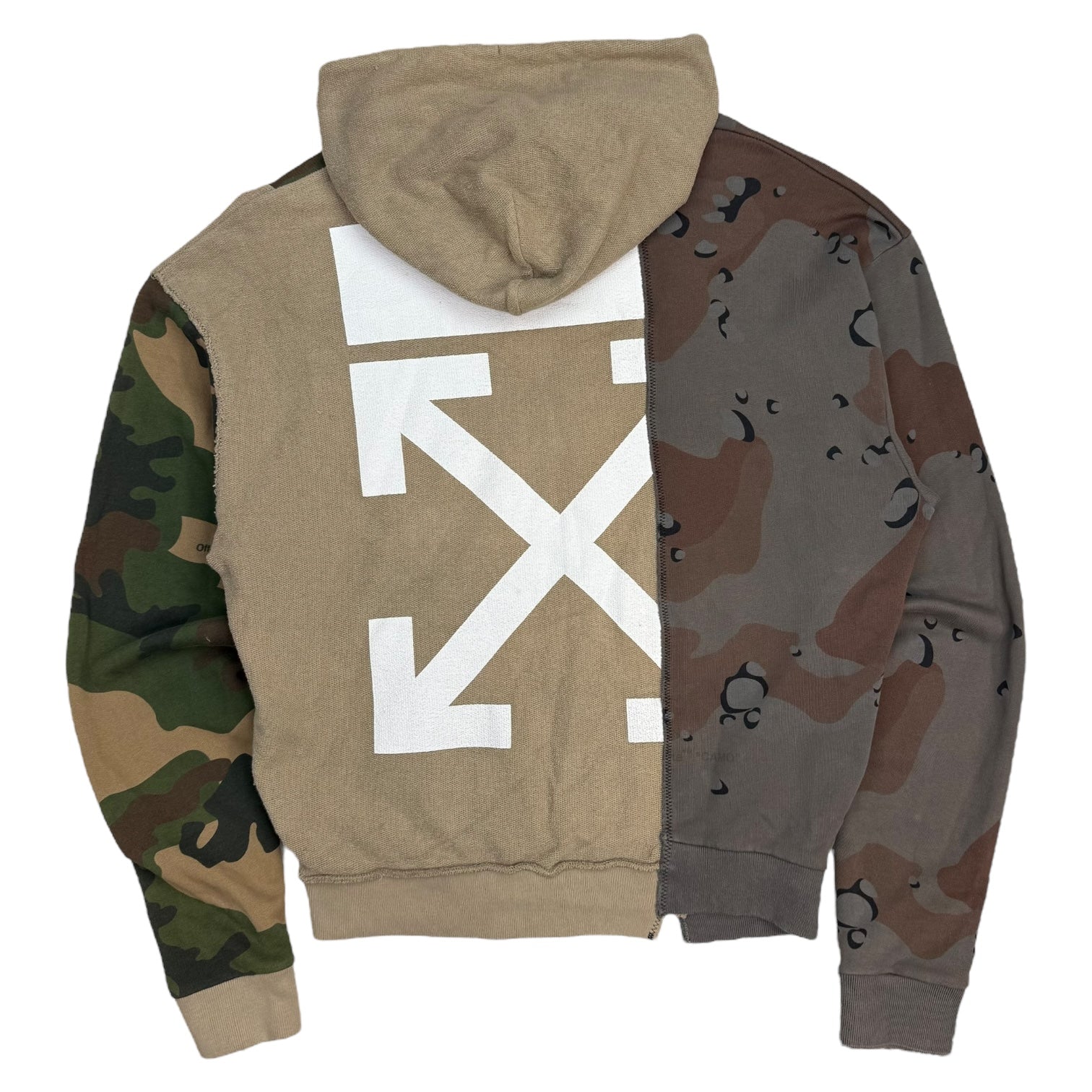 Off-White Arrows Hoodie Multicolour Camo