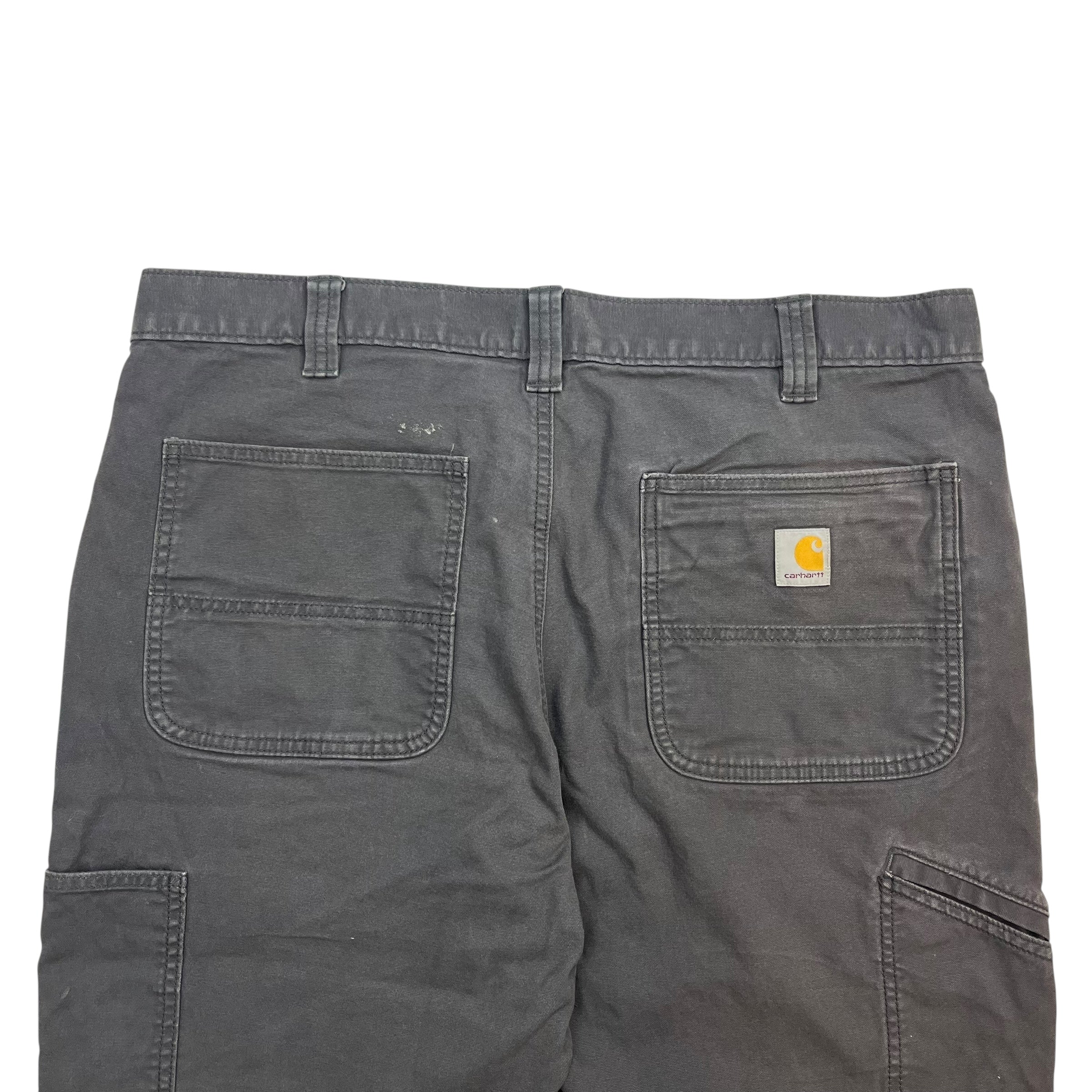 Vintage Carhartt Double Knee Work Pants Grey