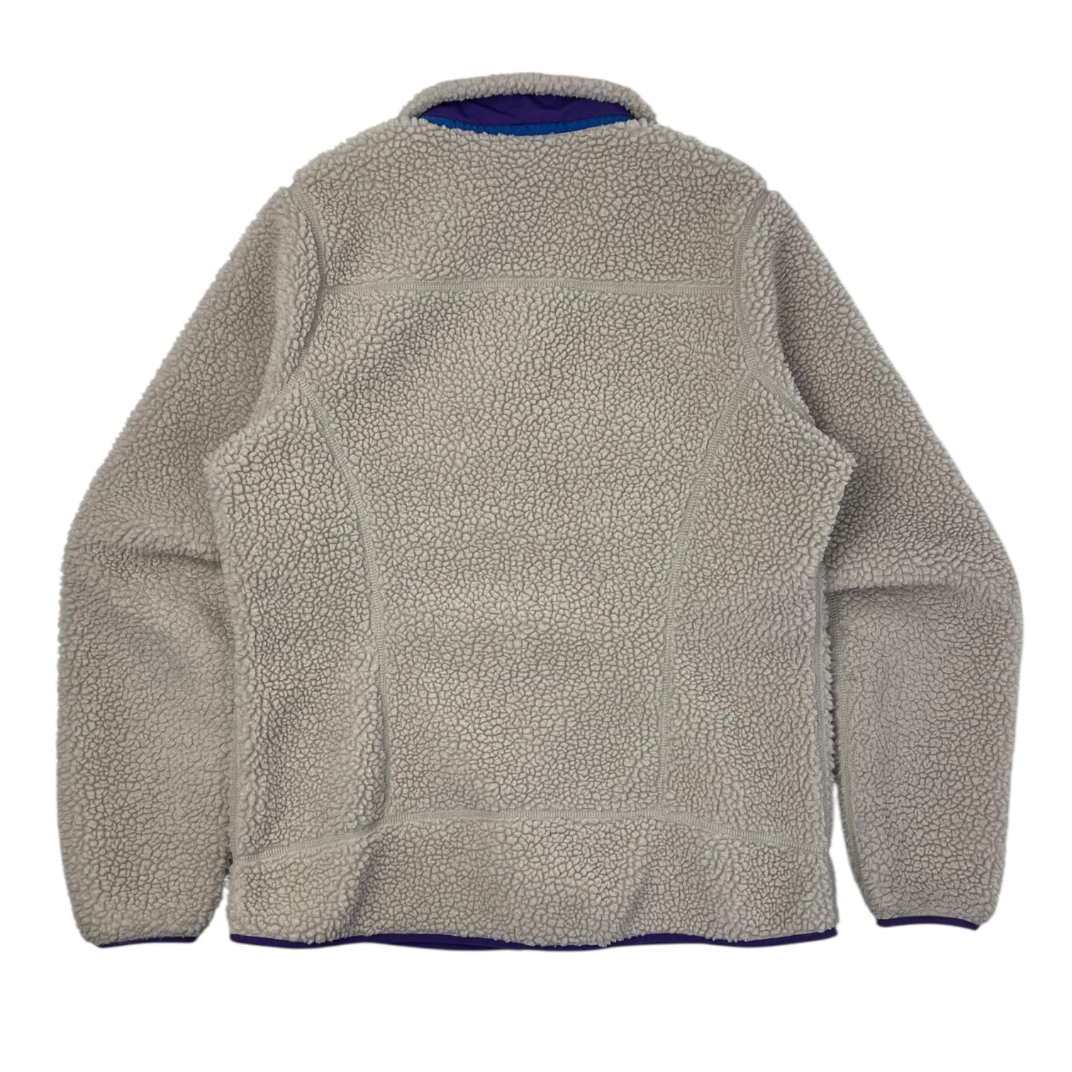 Patagonia Retro-X Fleece Jacket Oatmeal/Purple