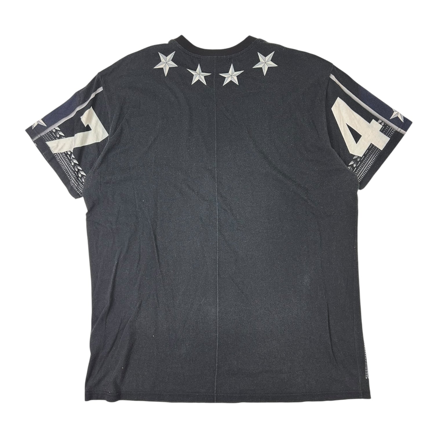 Givenchy Shark & Mermaid Riccardo Tisci Print T-Shirt Black