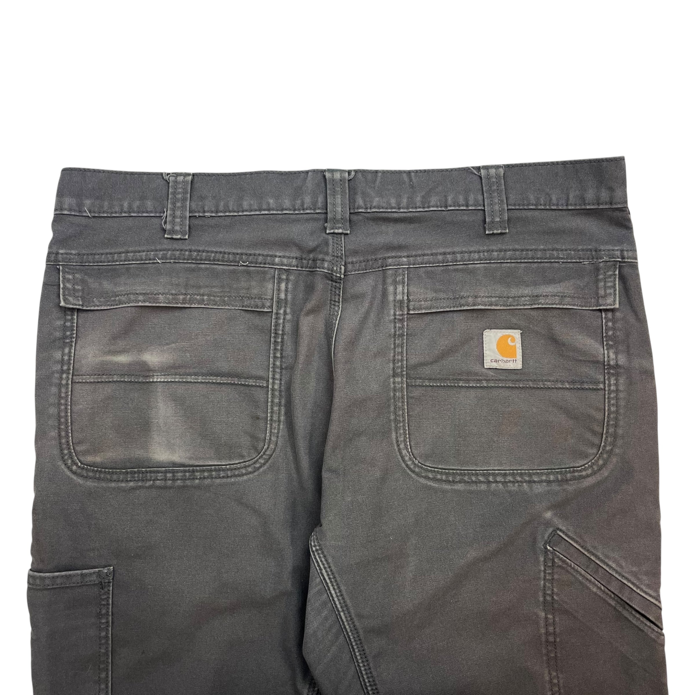 Vintage Carhartt Dungaree Pants Dark Grey
