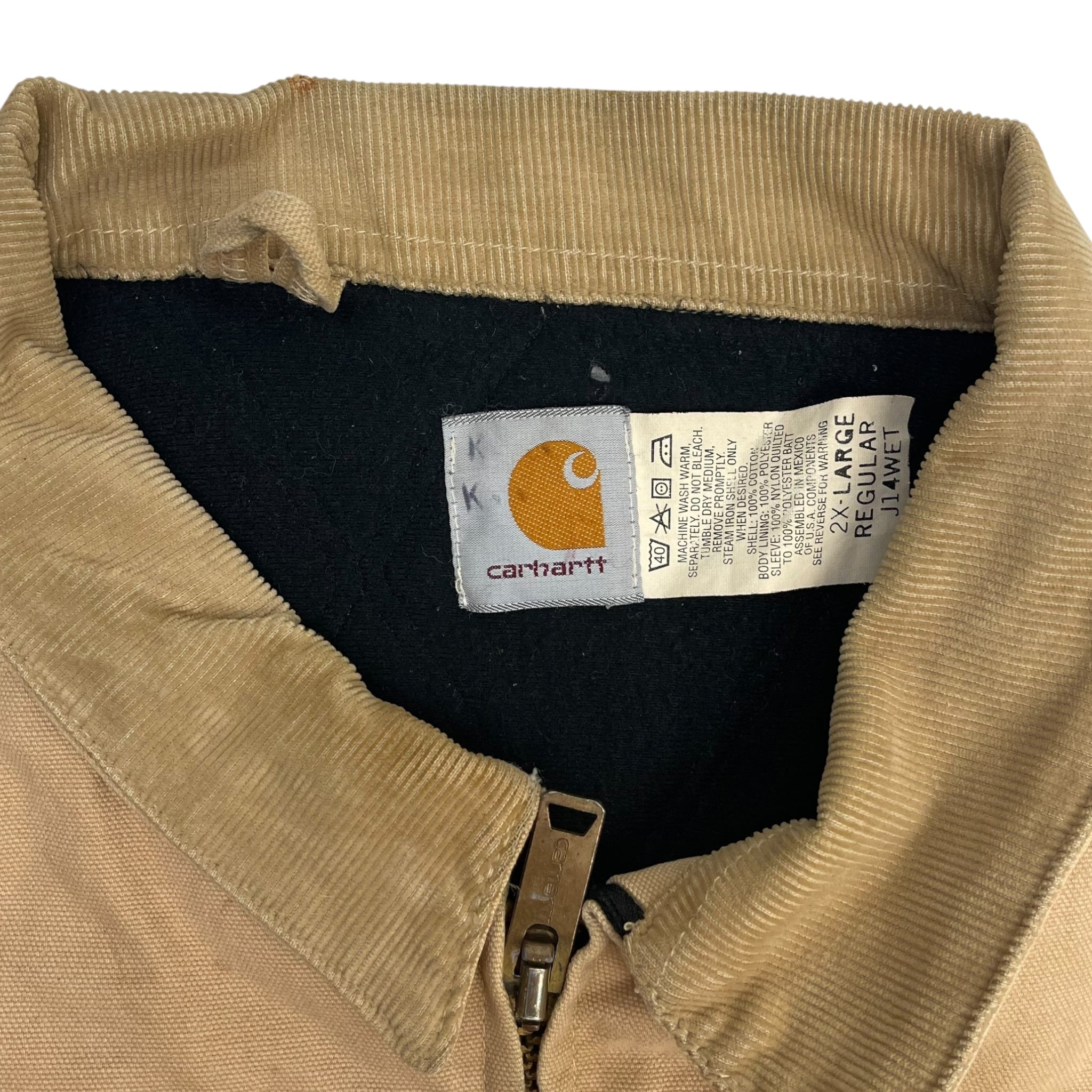 Vintage Carhartt Santa Fe Workwear Jacket Faded Tan