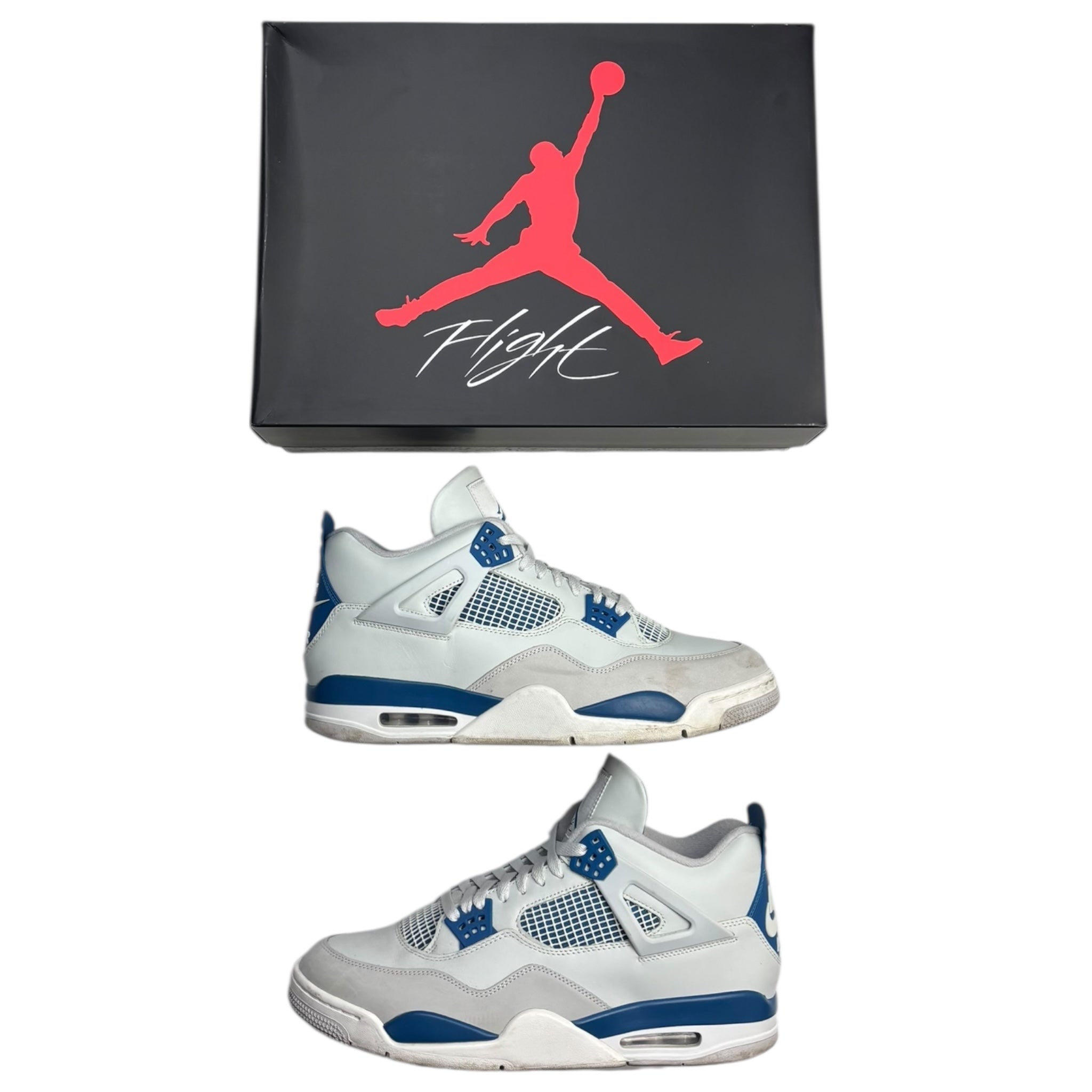 Jordan 4 Military Blue (Used)