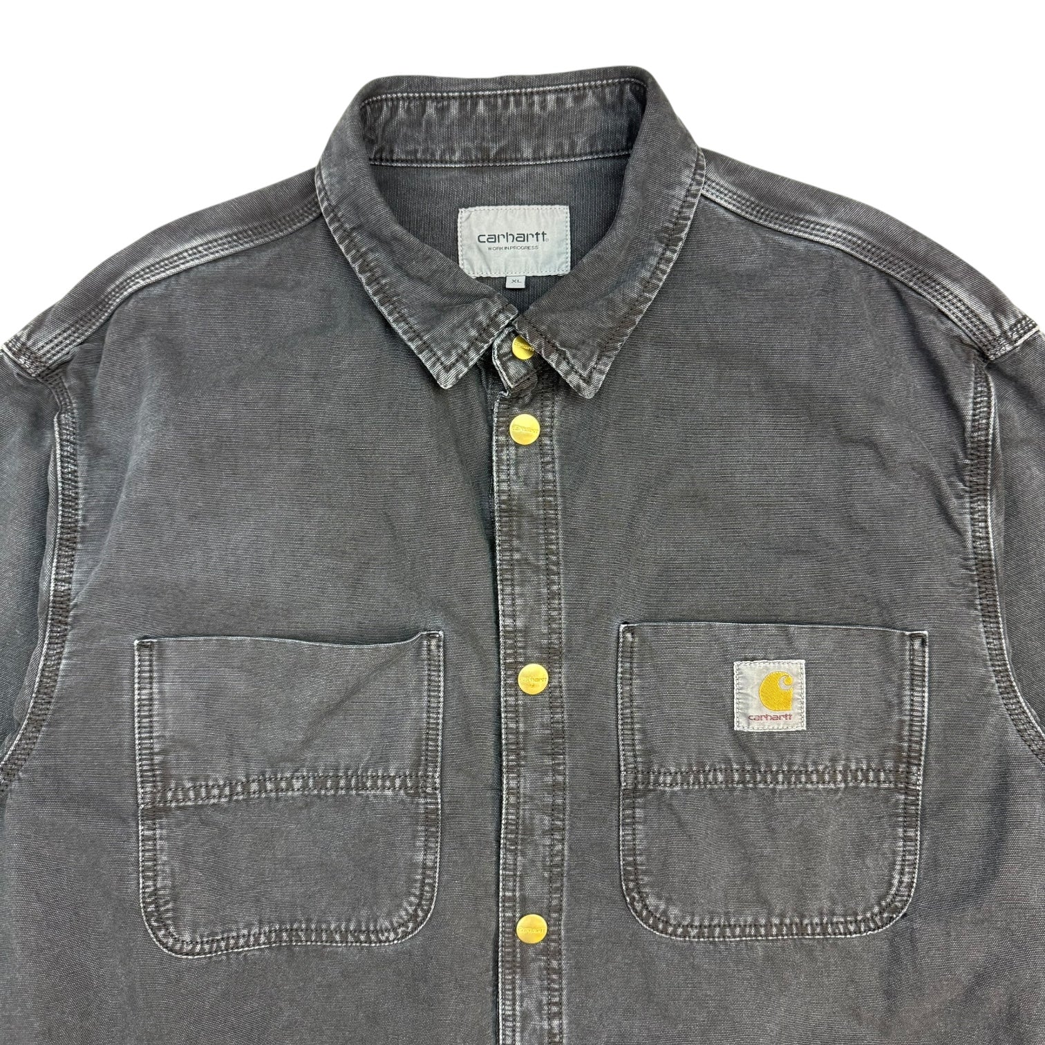 Carhartt WIP Conro L/S Button Up Shirt Black