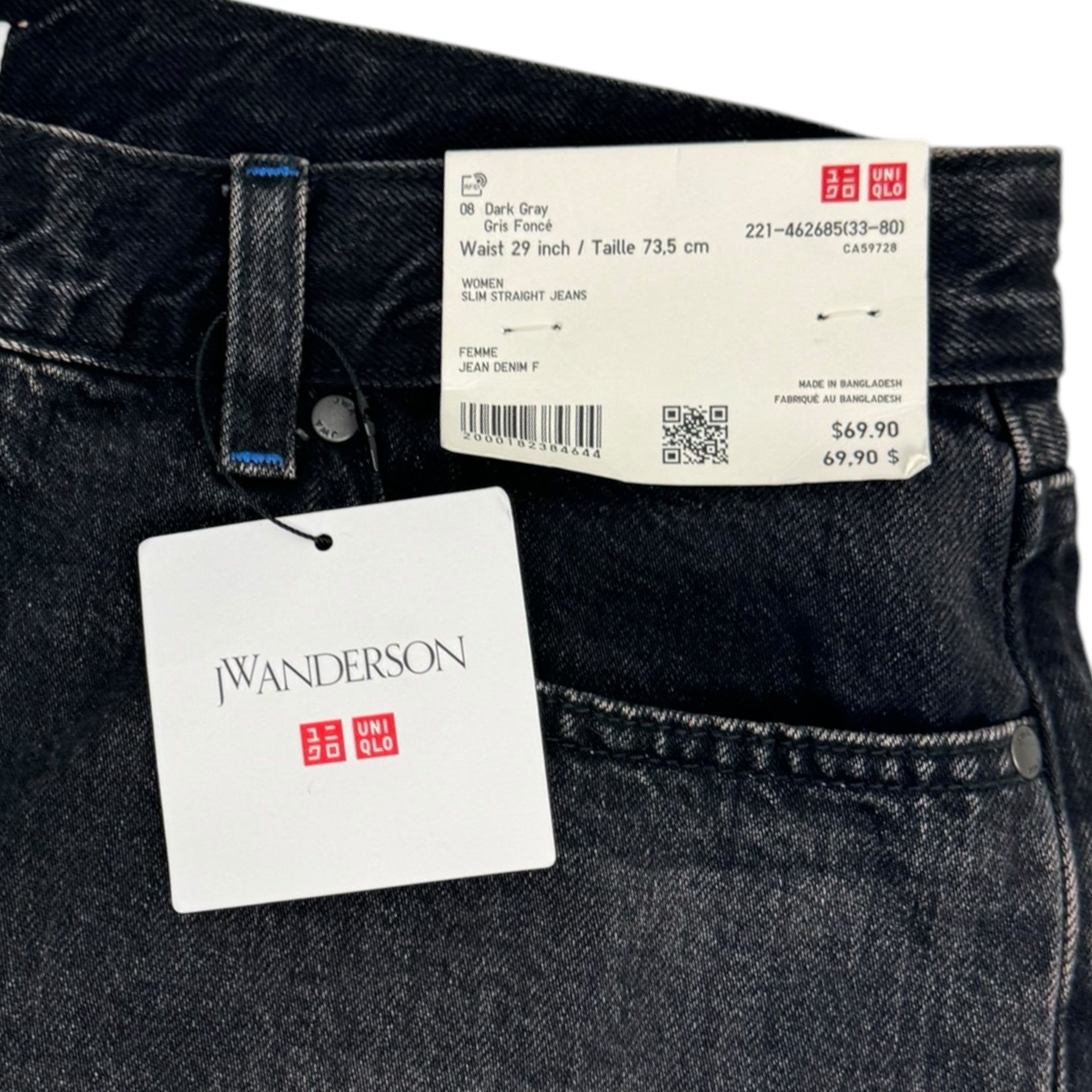 Uniqlo x J.W. Anderson Slim Straight Jeans