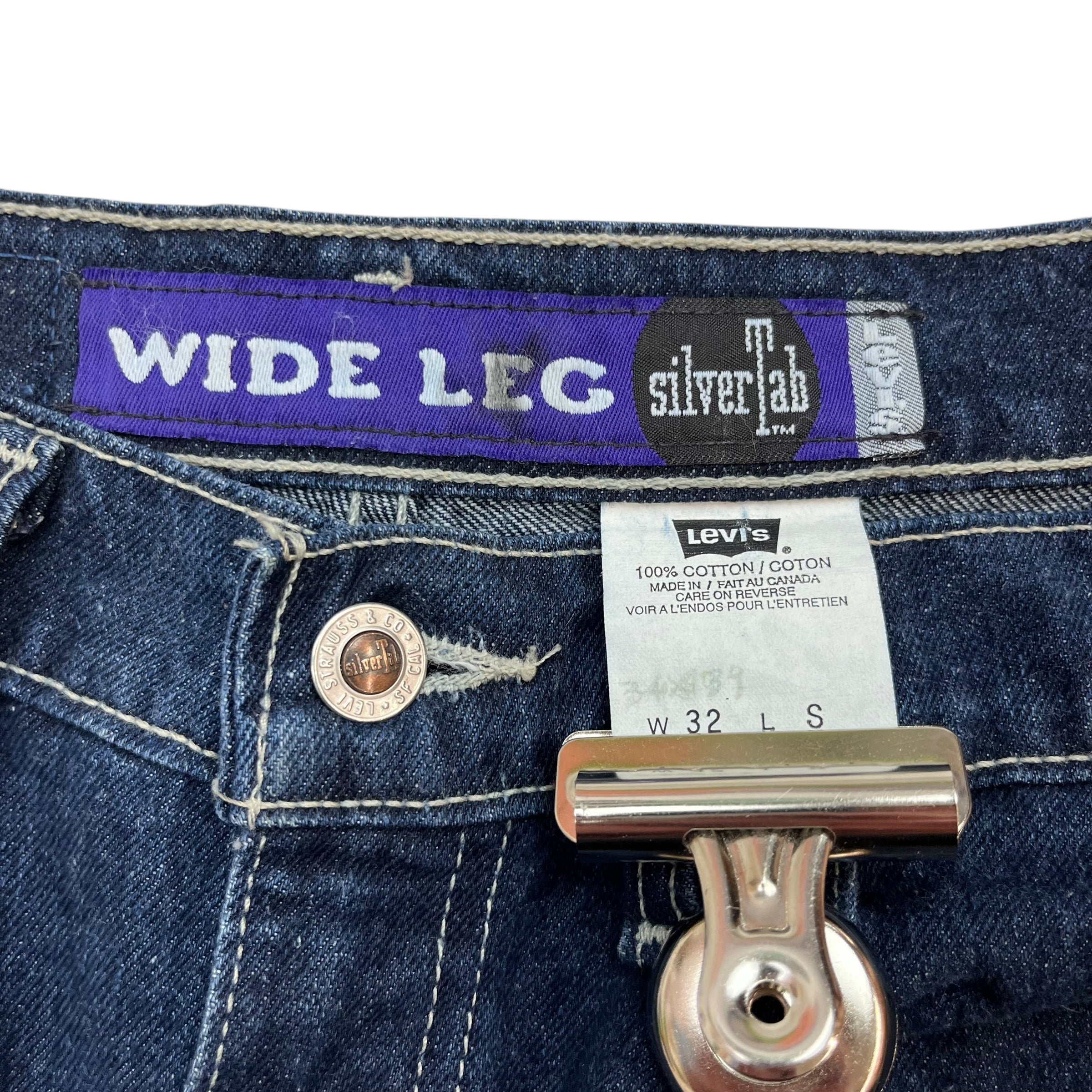 Vintage Levi’s Silvertab Loose Fit Denim Pants Dark Wash