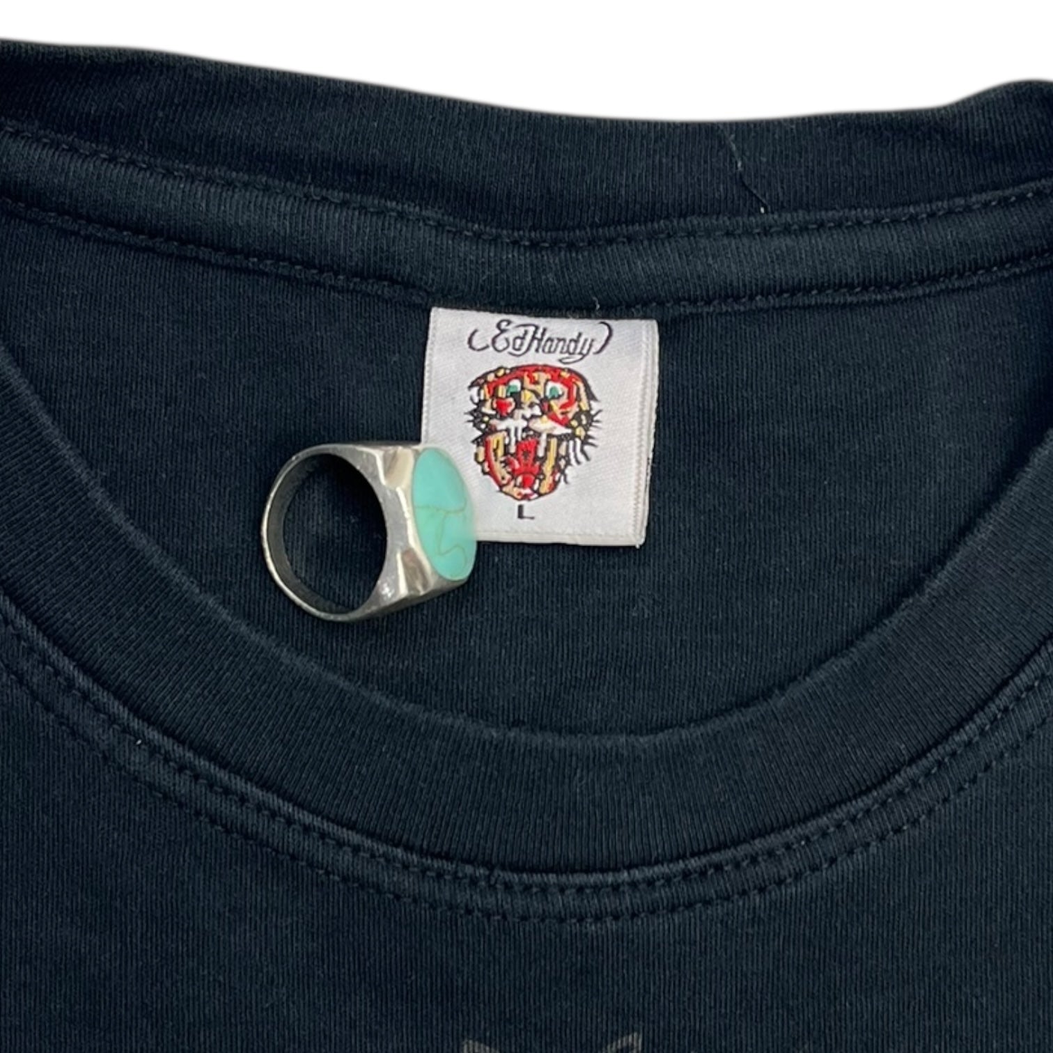 Y2K Ed Hardy Rhinestone T-Shirt