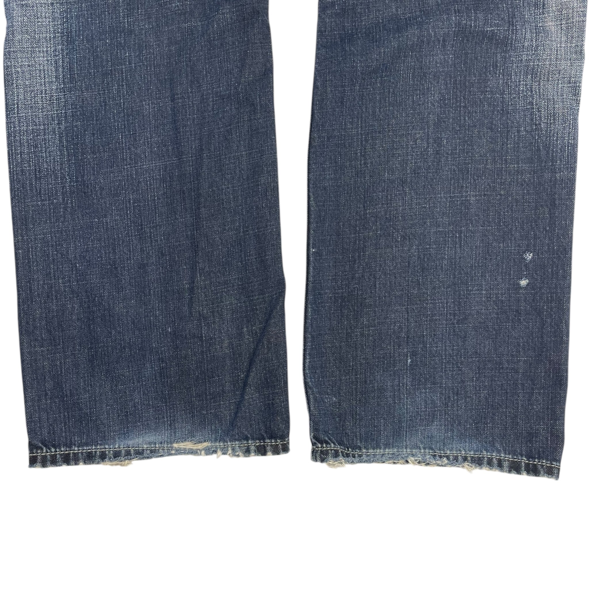 Vintage Y2K Affliction Flared Jeans Dark Washed