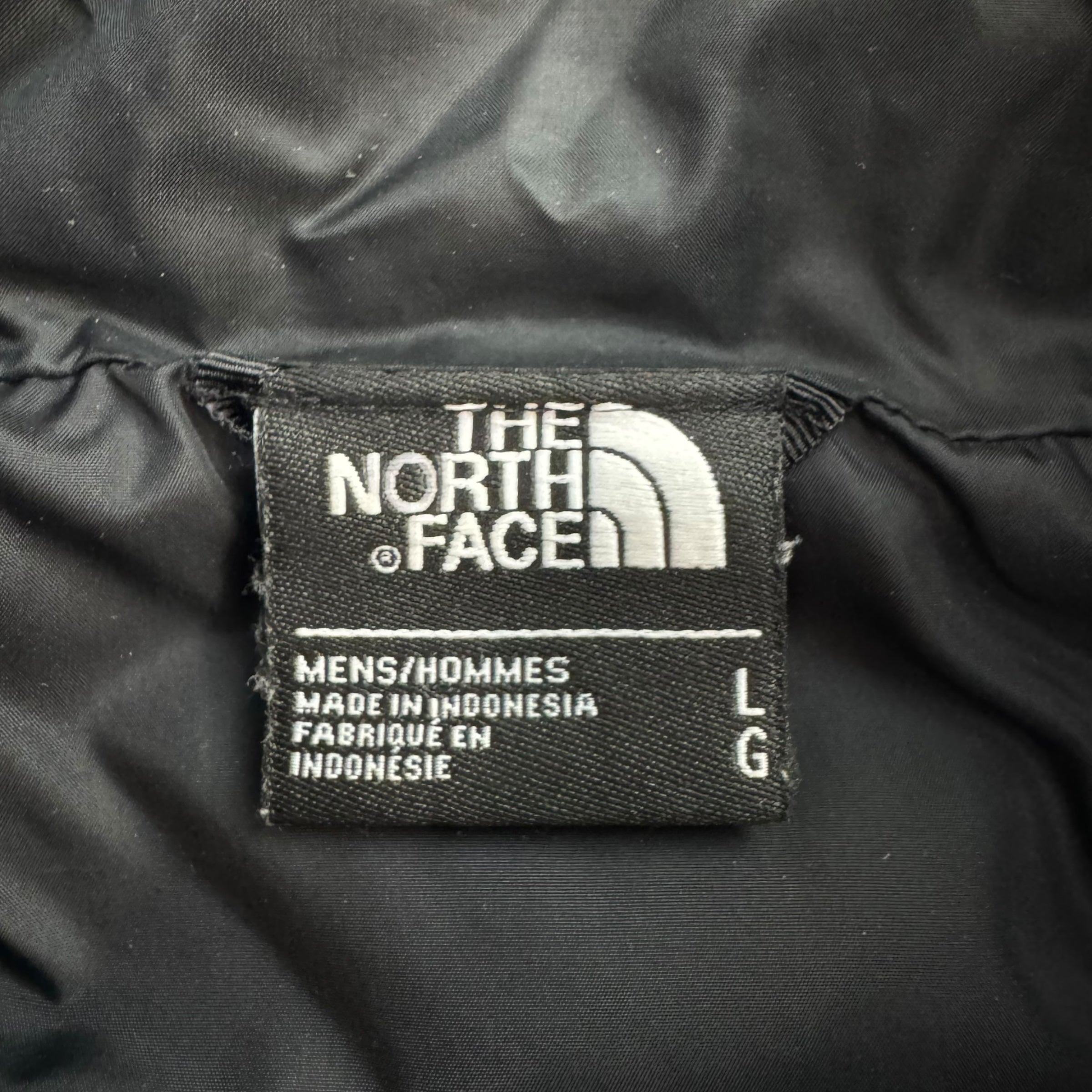 Vintage The North Face Puffer Vest Jacket Black