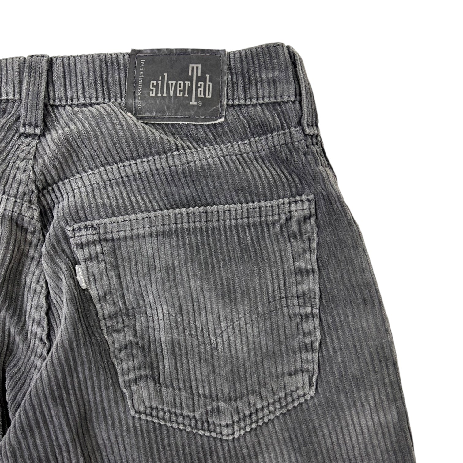 Vintage Levi’s Baggy Silvertab Corduroy Dark Grey