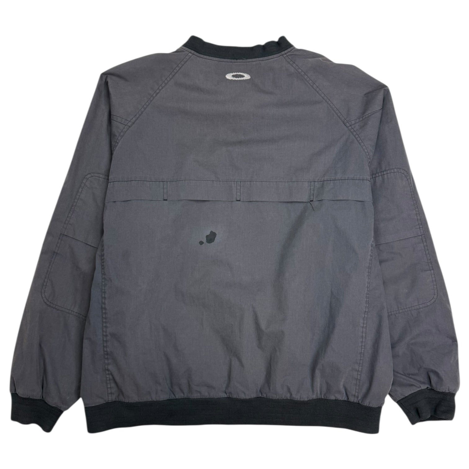 Vintage Oakley Pullover Windbreaker Faded Black
