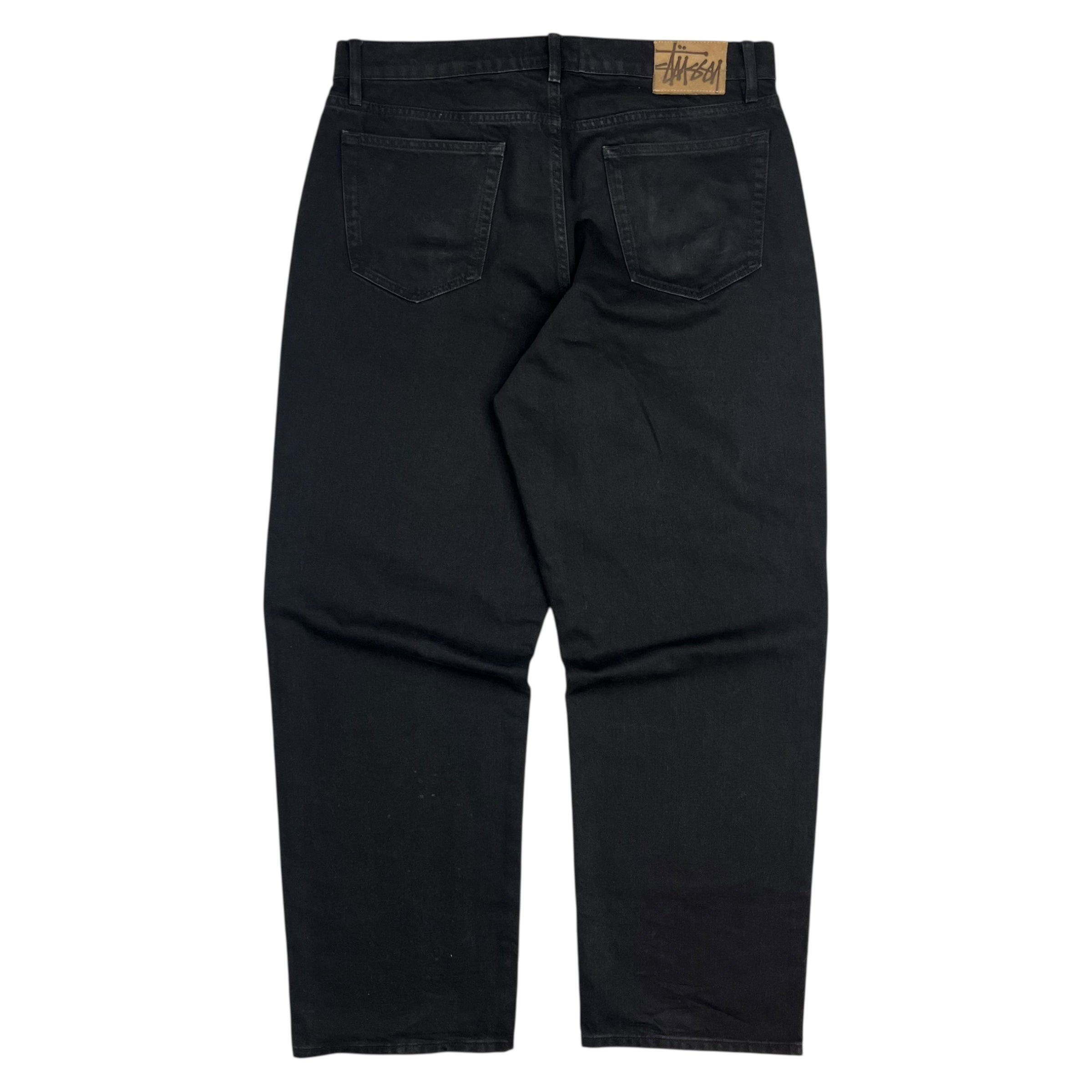 Stussy “BIGOL” Denim Pants Black