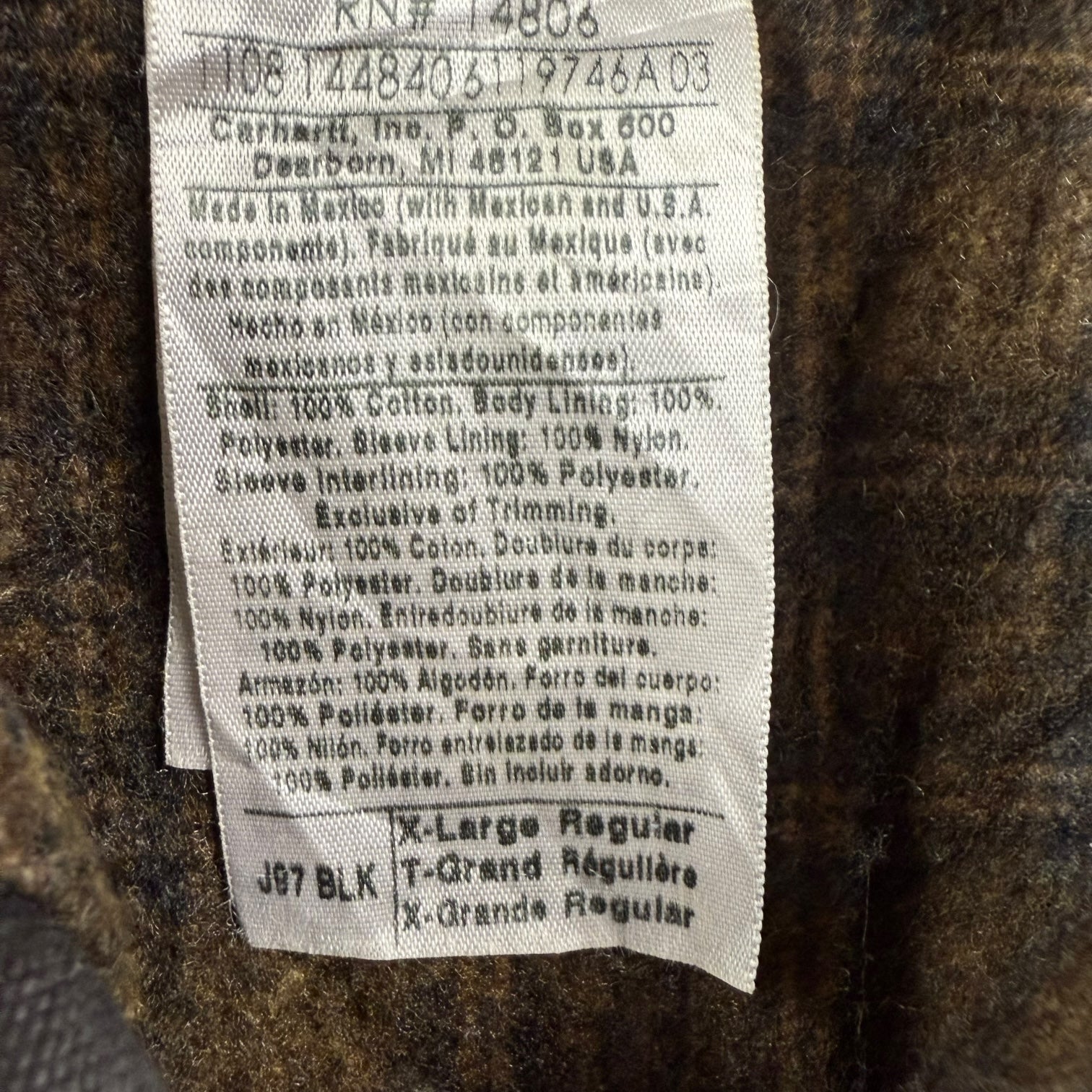 Vintage Carhartt Detroit Jacket Stone Grey