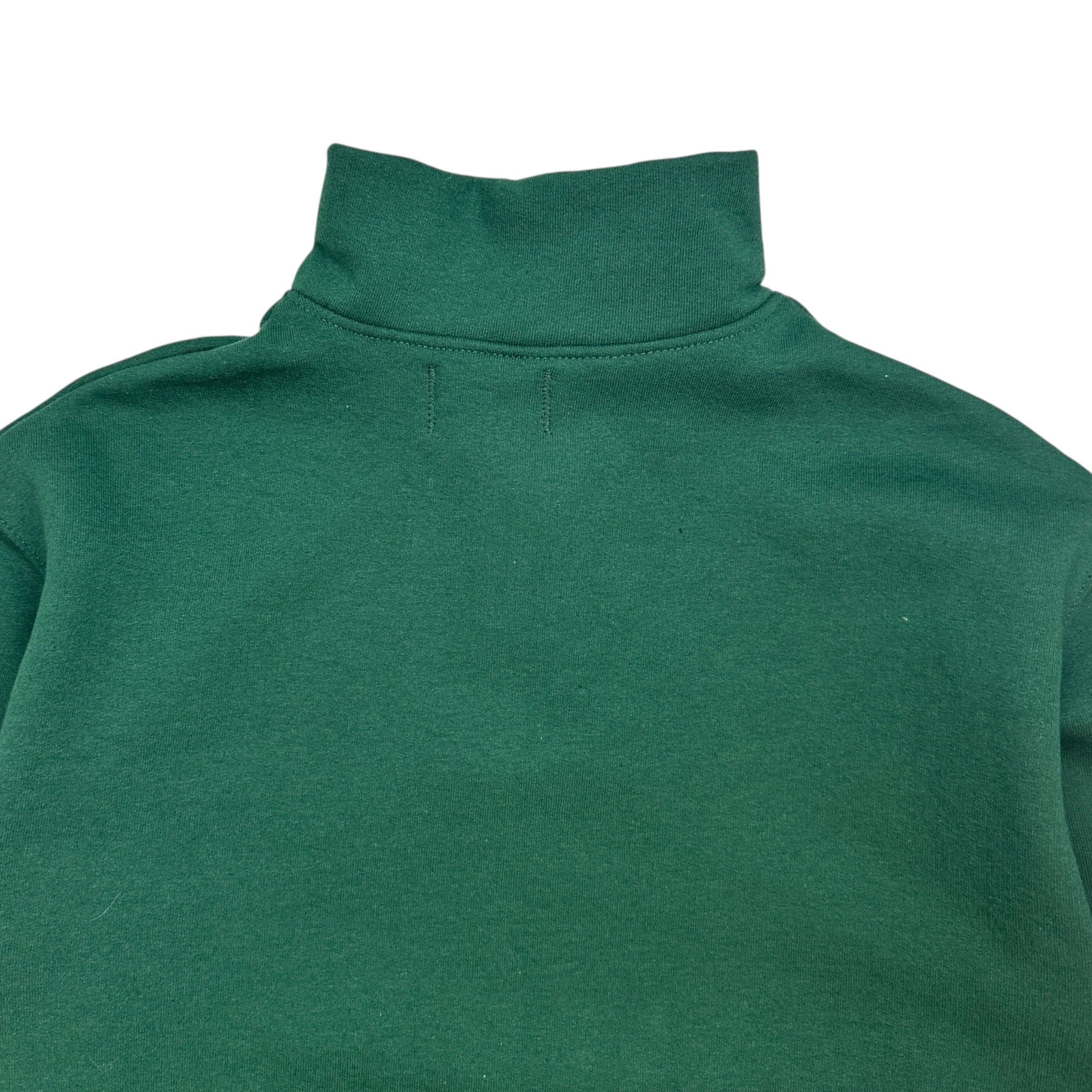 From Another Golf 1/4 Zip Sweater Forest Green