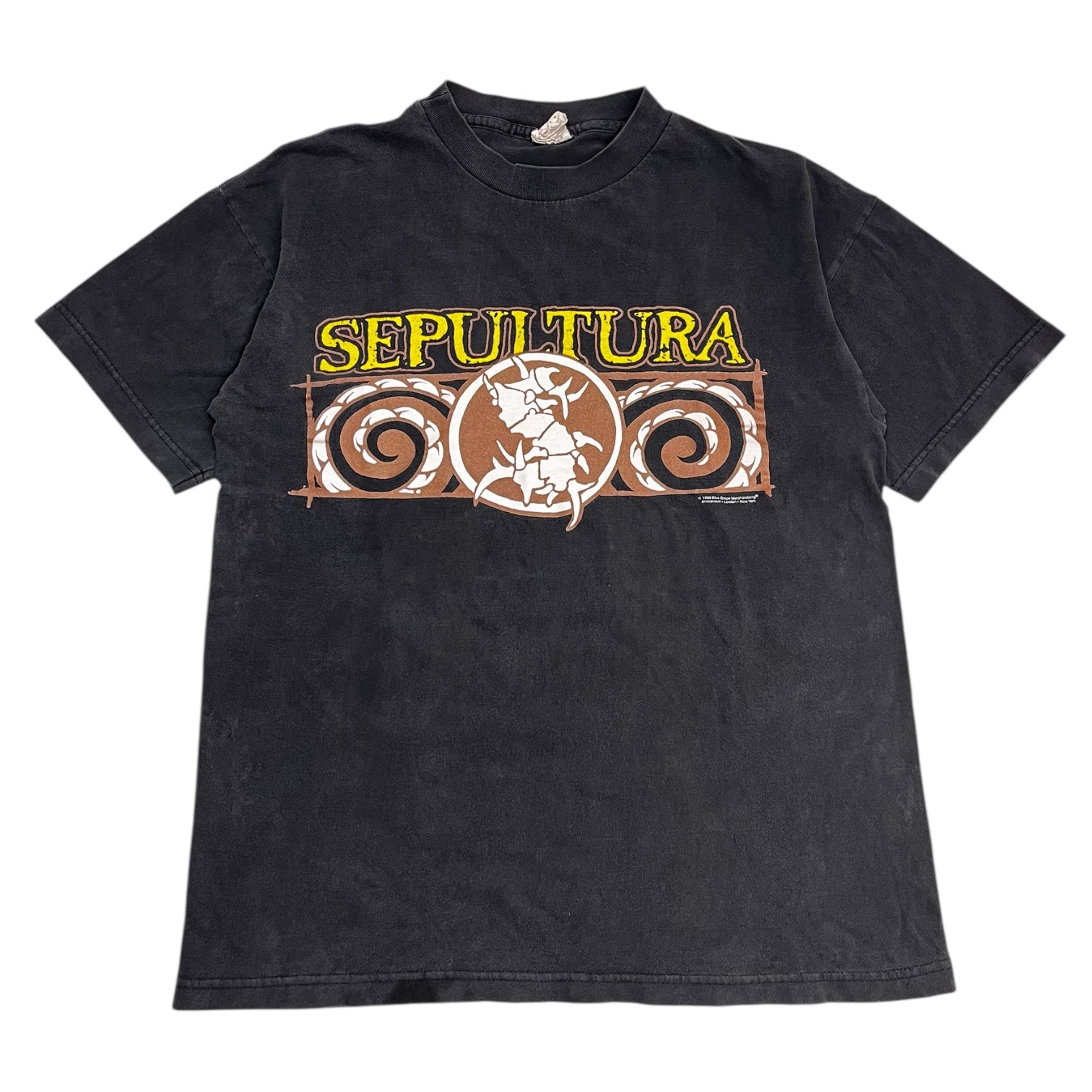 1999 Sepultura 'Against' Metal Band T-Shirt