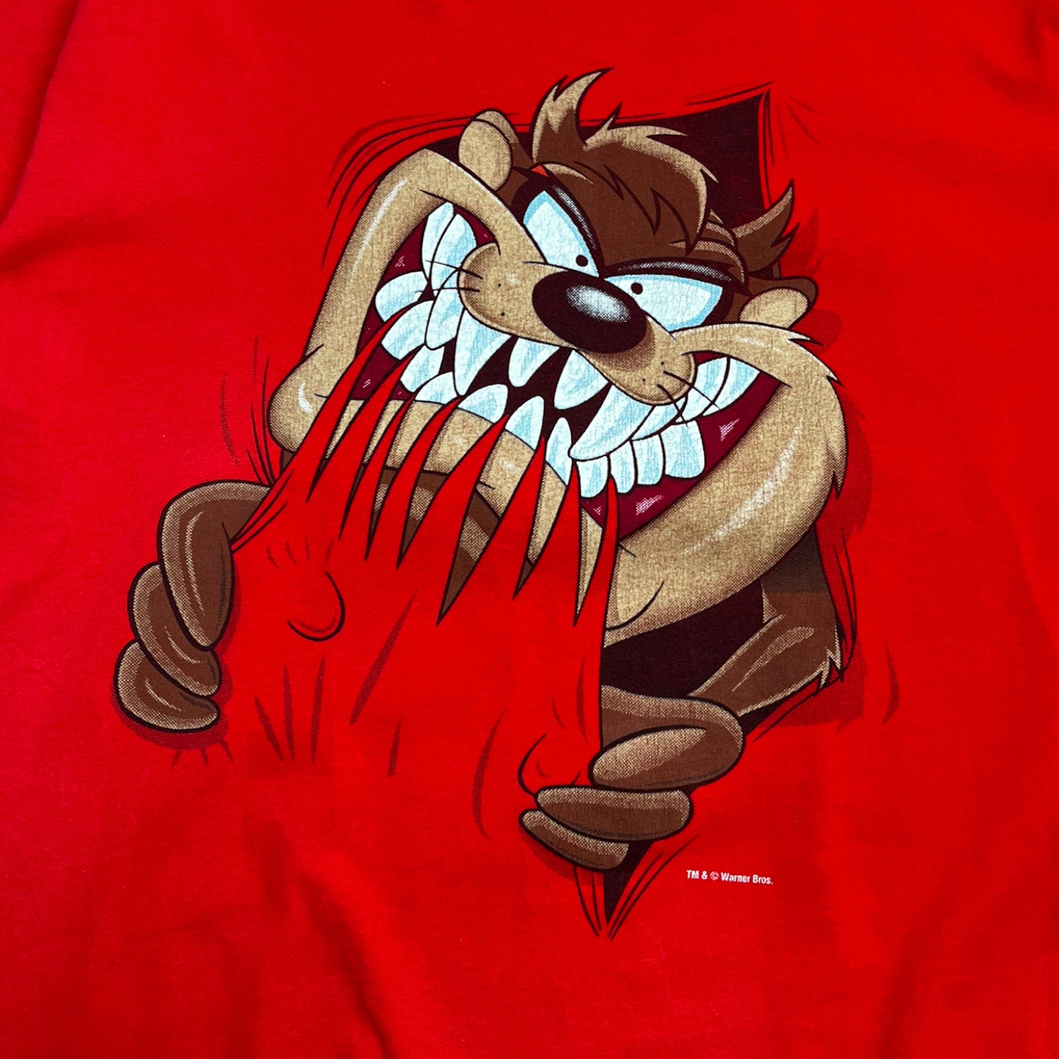1993 Ripping Taz T-Shirt Red
