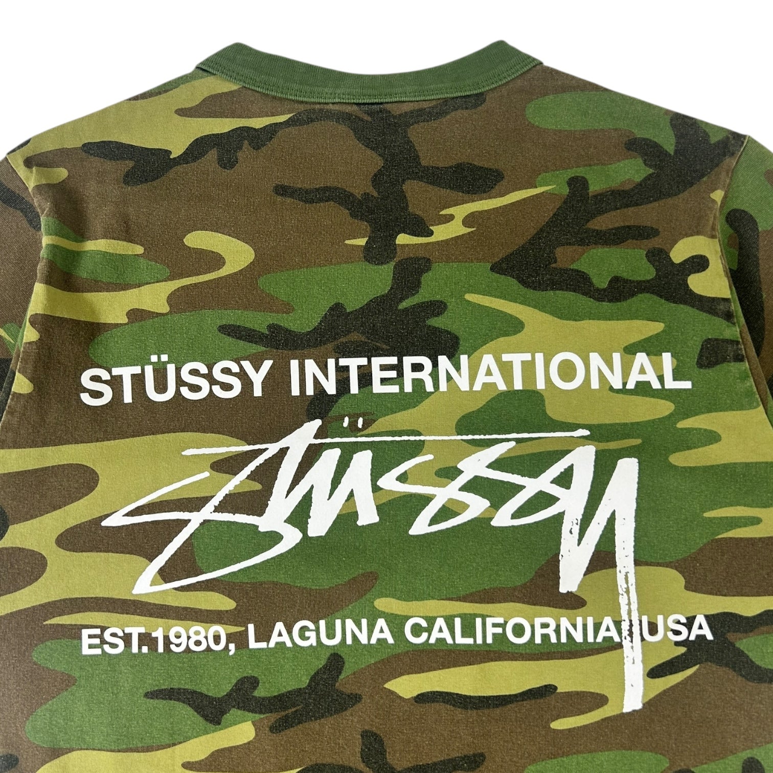 Stussy Smooth International T-Shirt Camo