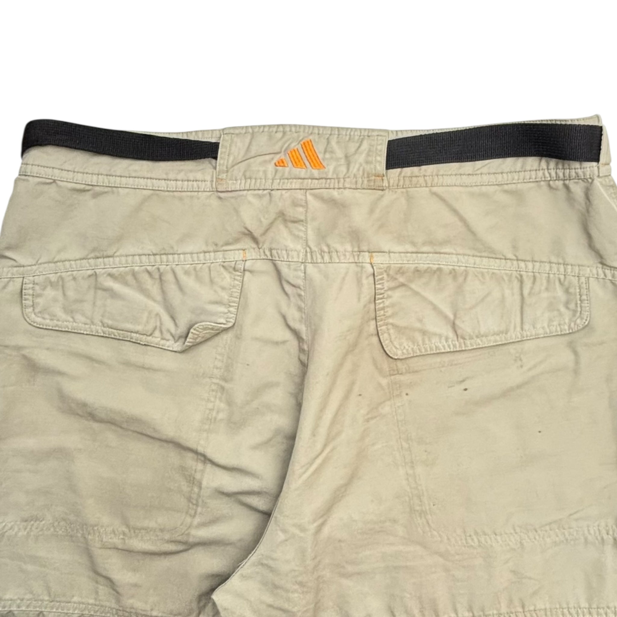 Vintage Adidas Utility Cargo Pants Beige