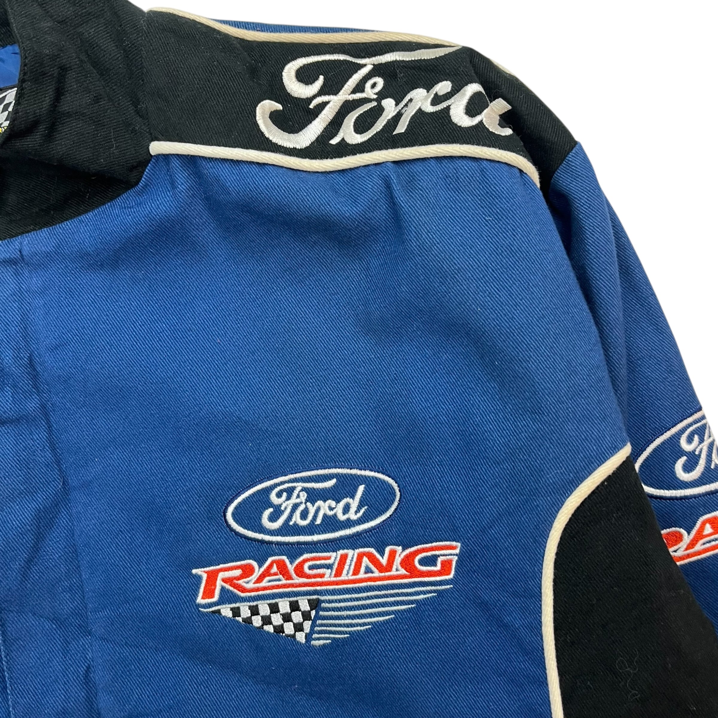 Vintage Ford Racing Jacket Navy
