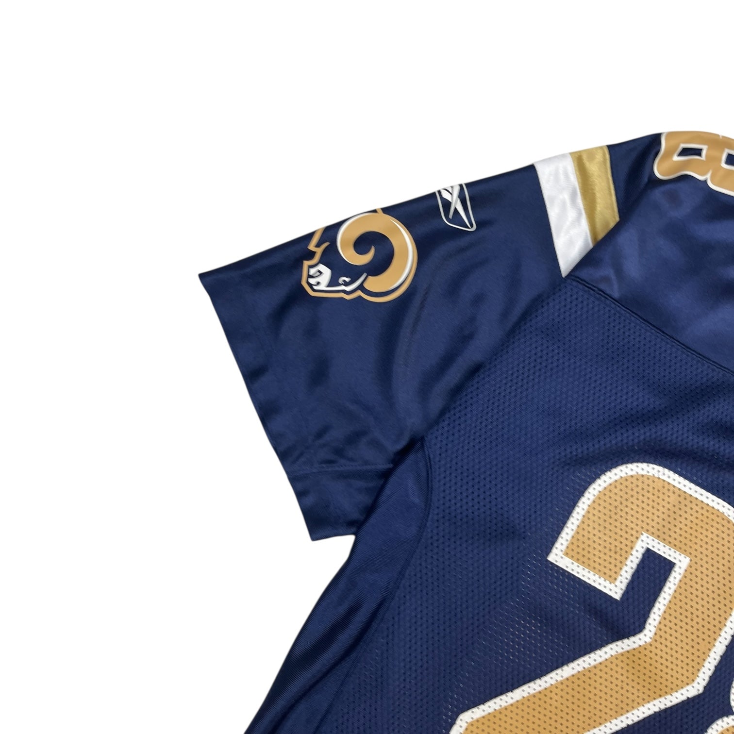 Vintage St. Louis Rams Marshall Faulk Jersey Navy